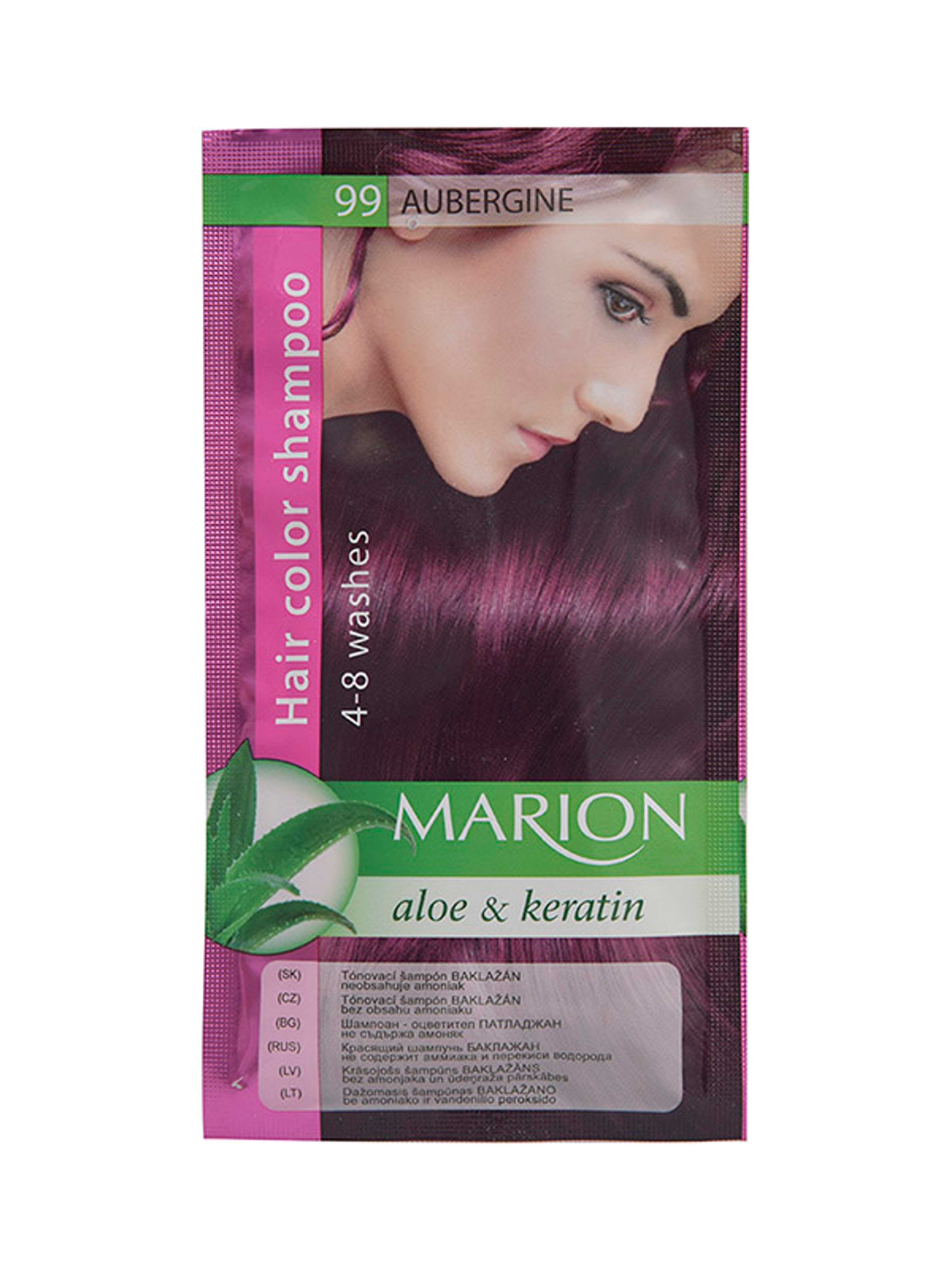 Marion hajszínvédő sampon 99 padlizsán - 40 ml