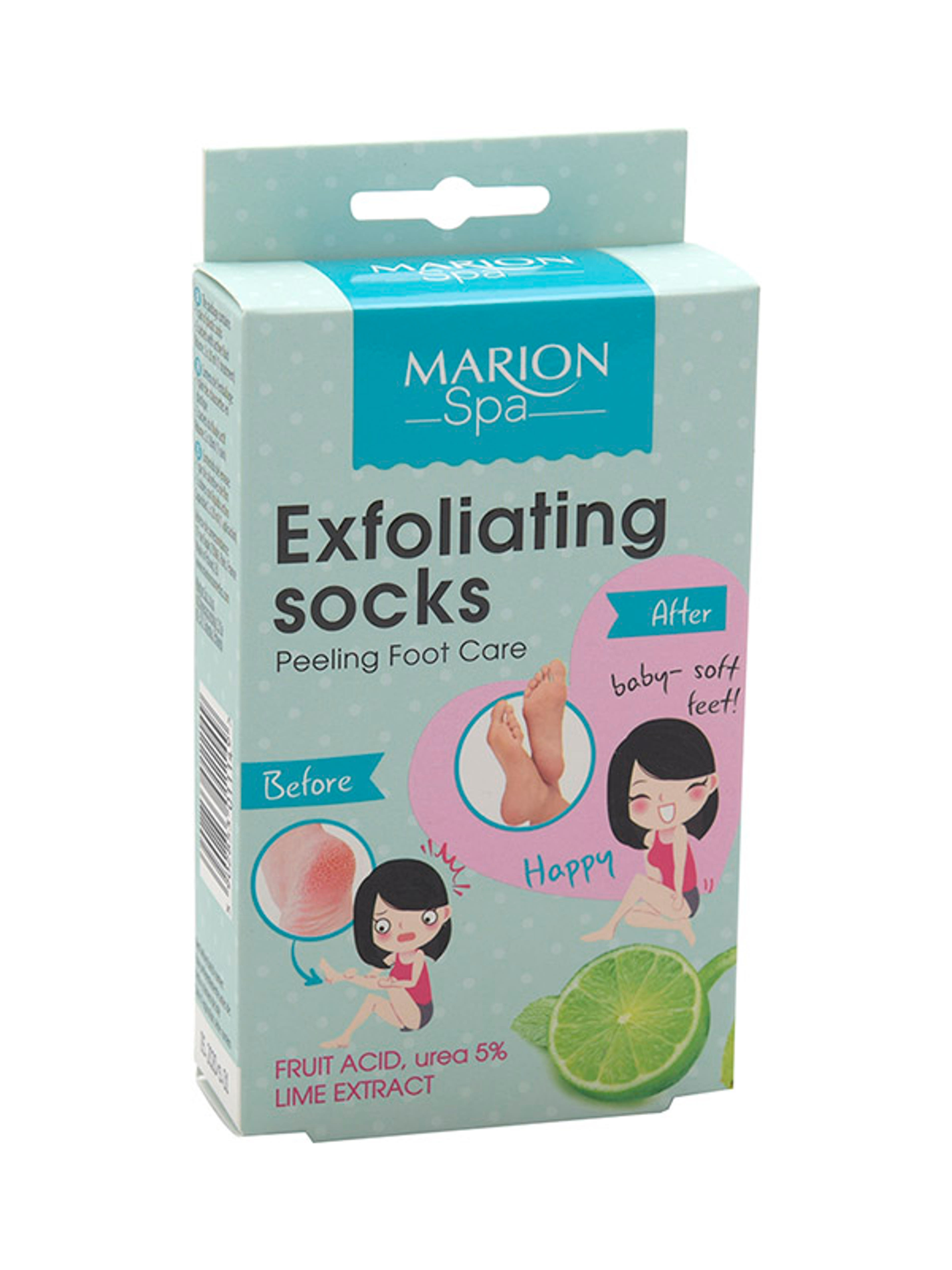 Marion hámlasztó lábápoló zokni borrad 2 x 20 ml - 1 db-1