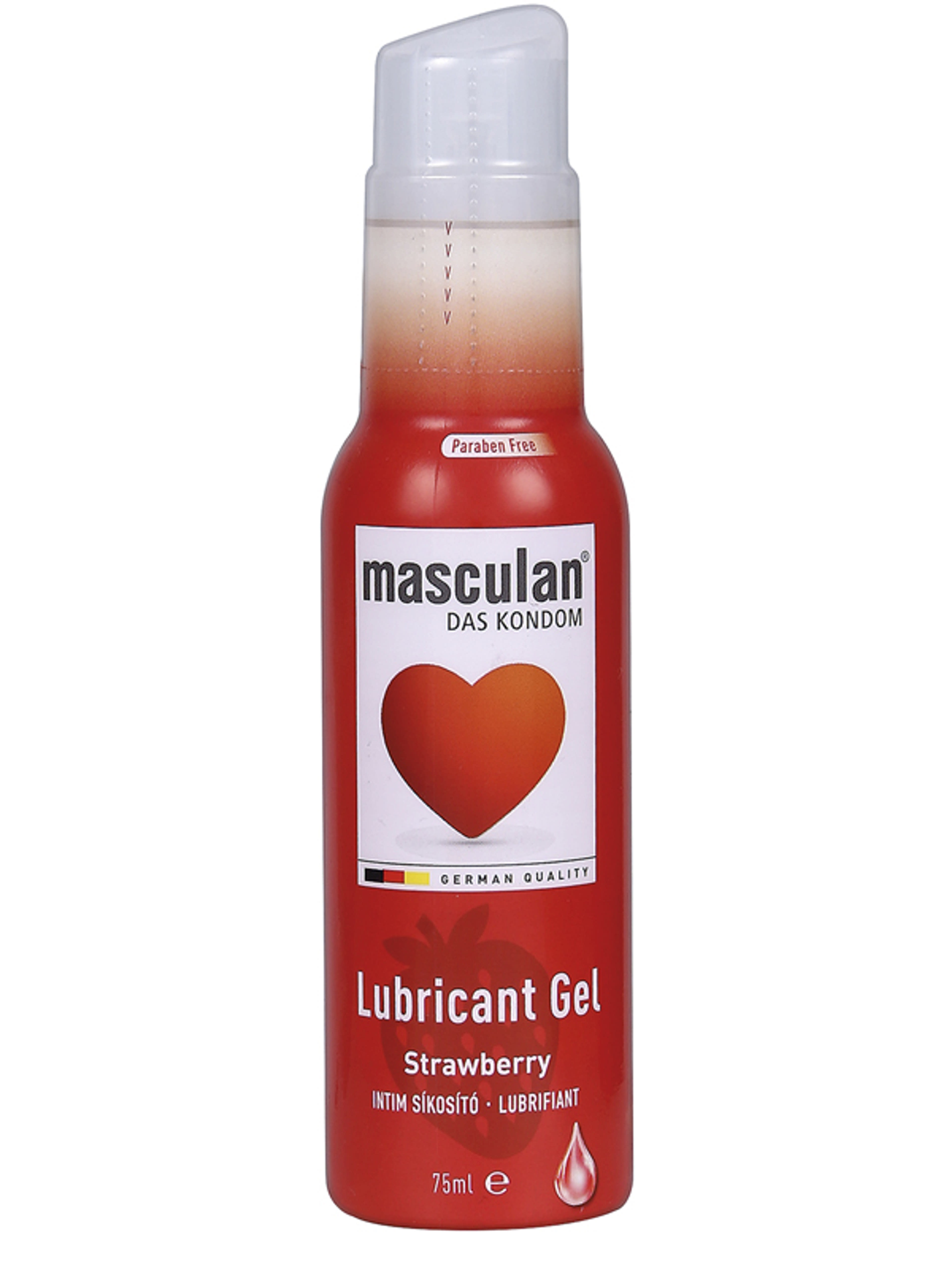 Masculan pumpás síkosító eper - 75 ml-1
