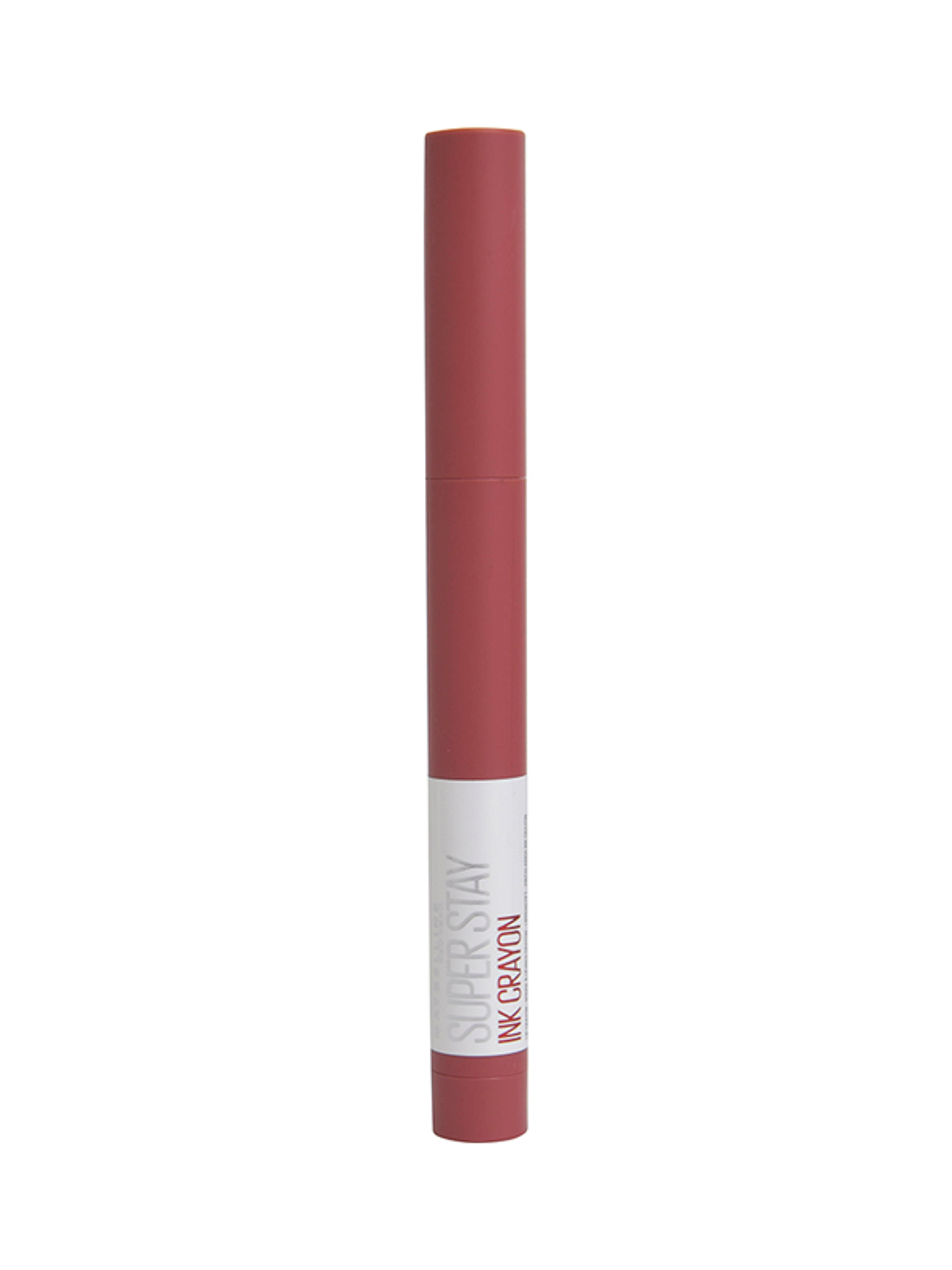 Maybelline  SuperStay Ink Crayon hosszantartó matt ajakrúzs ceruza hegyezővel, 85 - 1 db-1