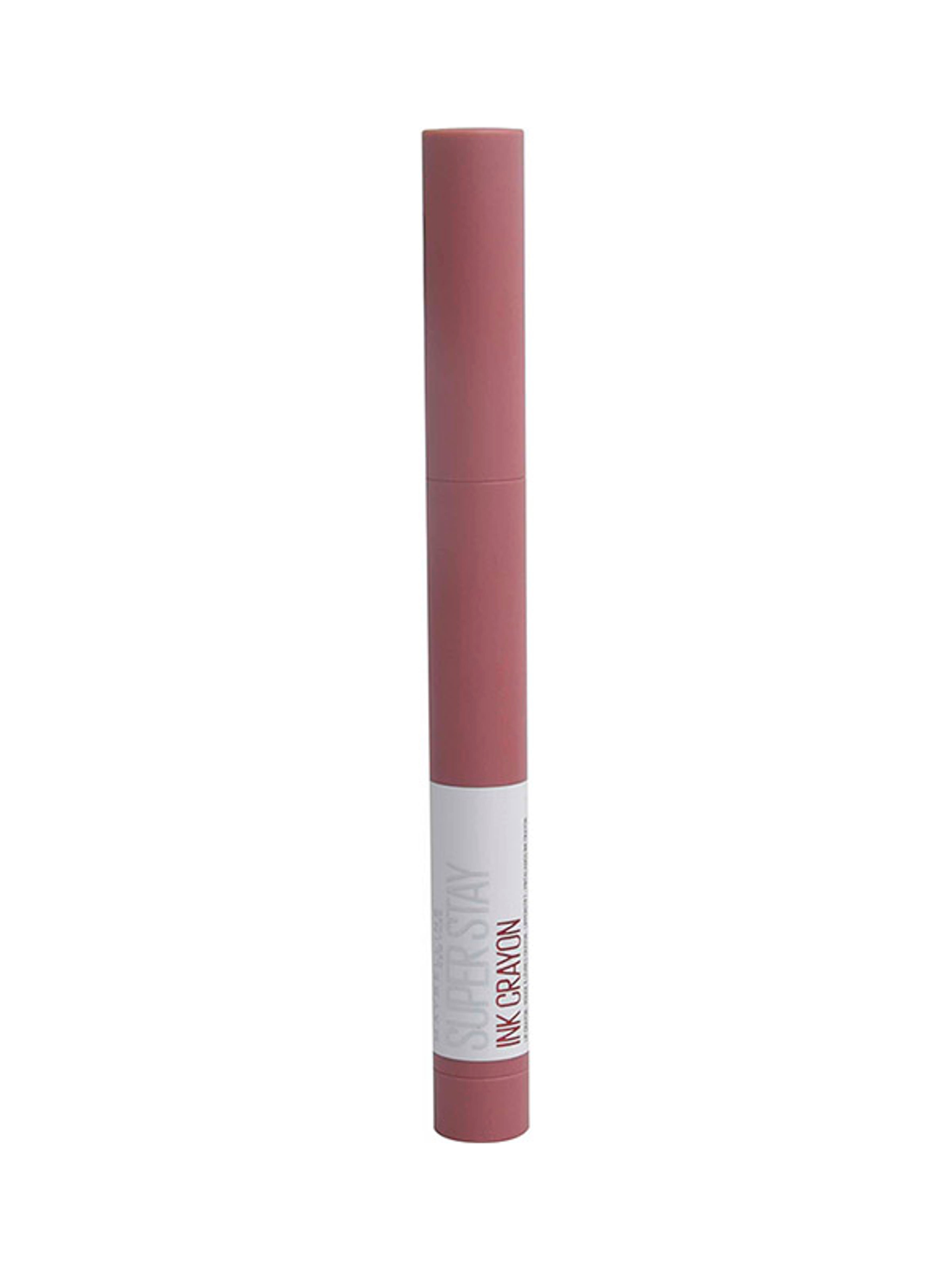 Maybelline  SuperStay Ink Crayon hosszantartó matt ajakrúzs ceruza hegyezővel, 15 - 1 db