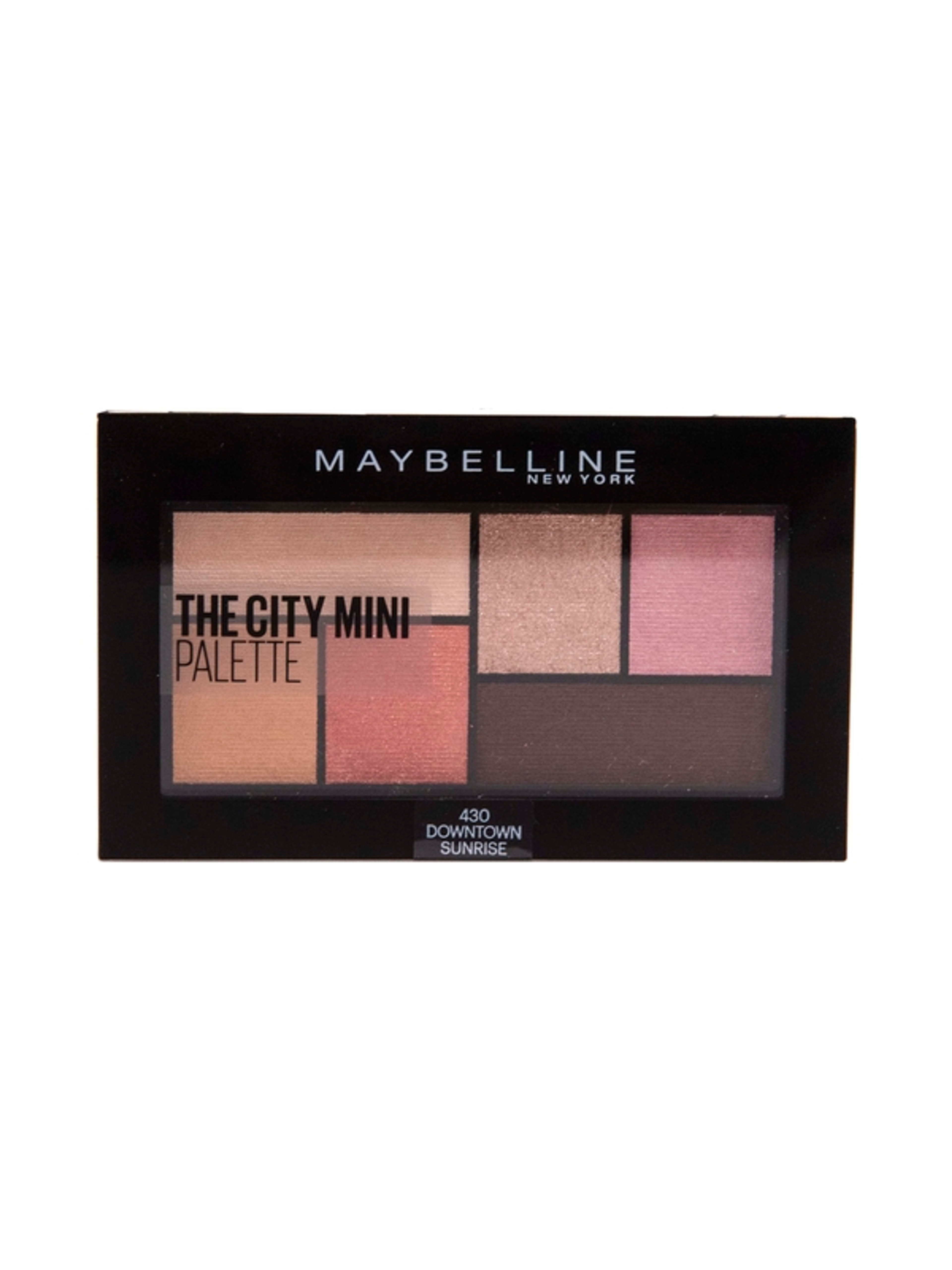 Maybelline The City Mini szemhéjpúder paletta, 430 Downtown Sunrise - 1 db