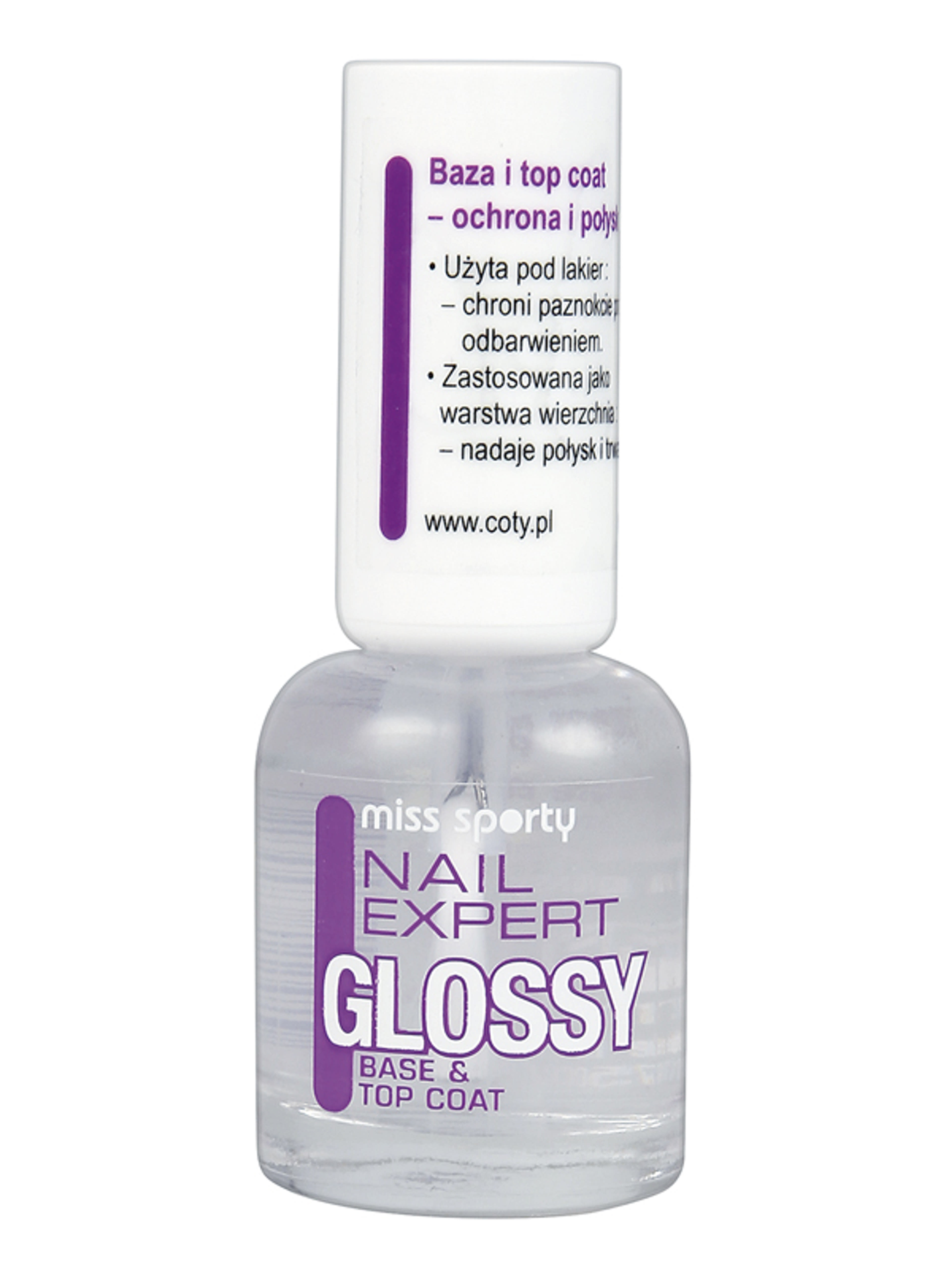 Miss Sporty Nail Expert Glossy alap- és fedolakk - 8 ml
