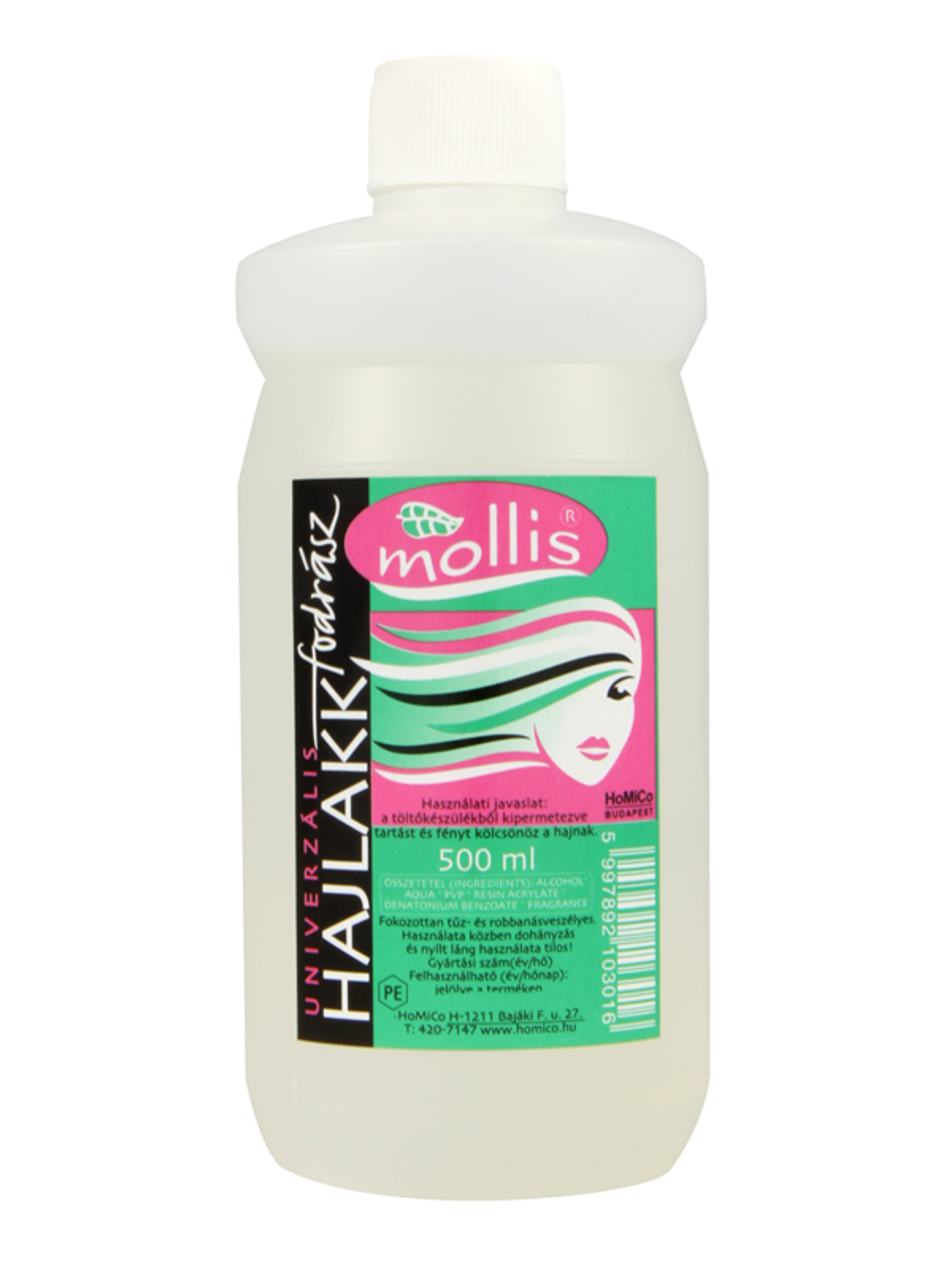 Mollis Fodrász hajlakk - 500 ml