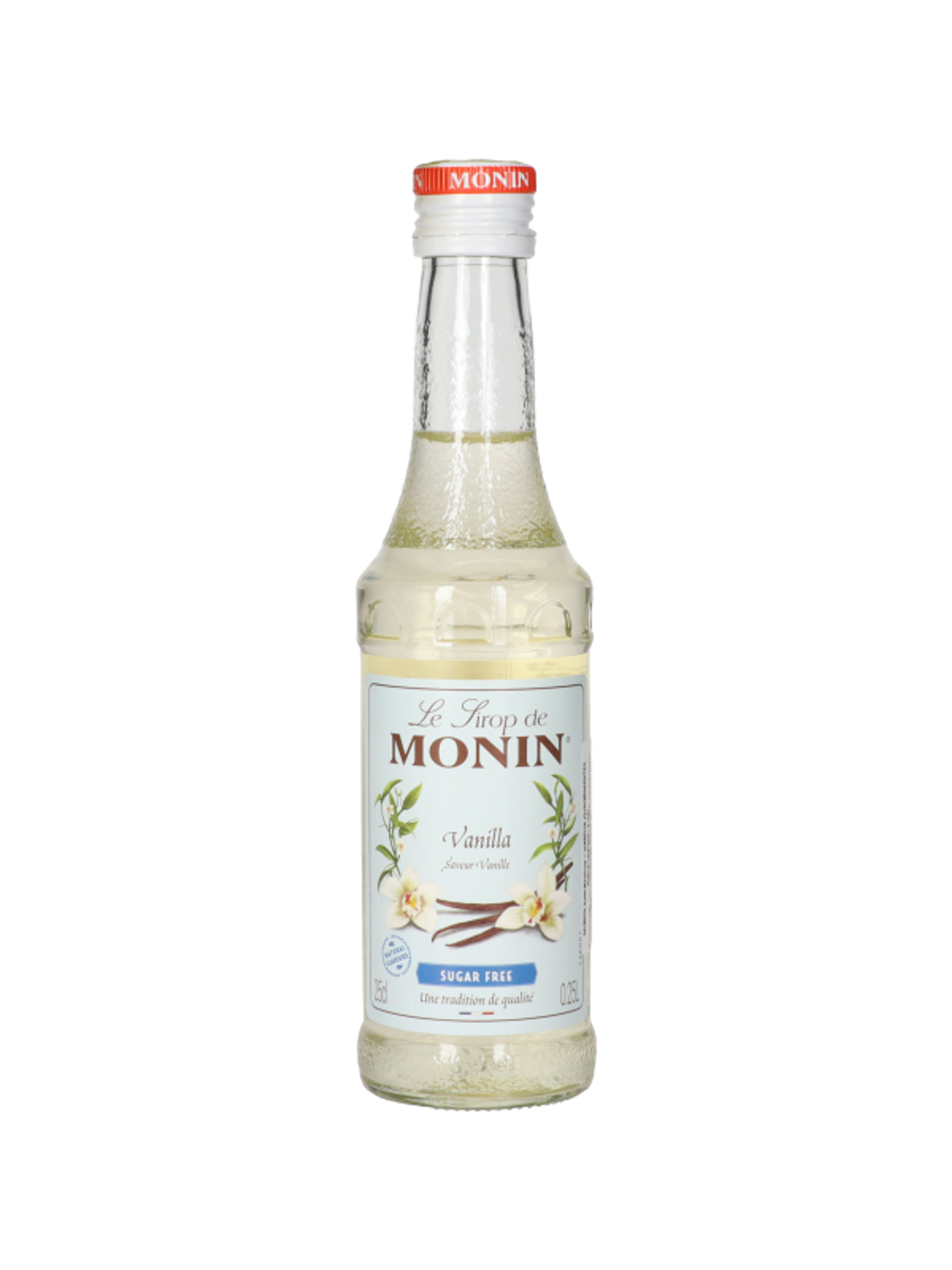 Monin Cukormentes vanília szirup - 0,25 L-1