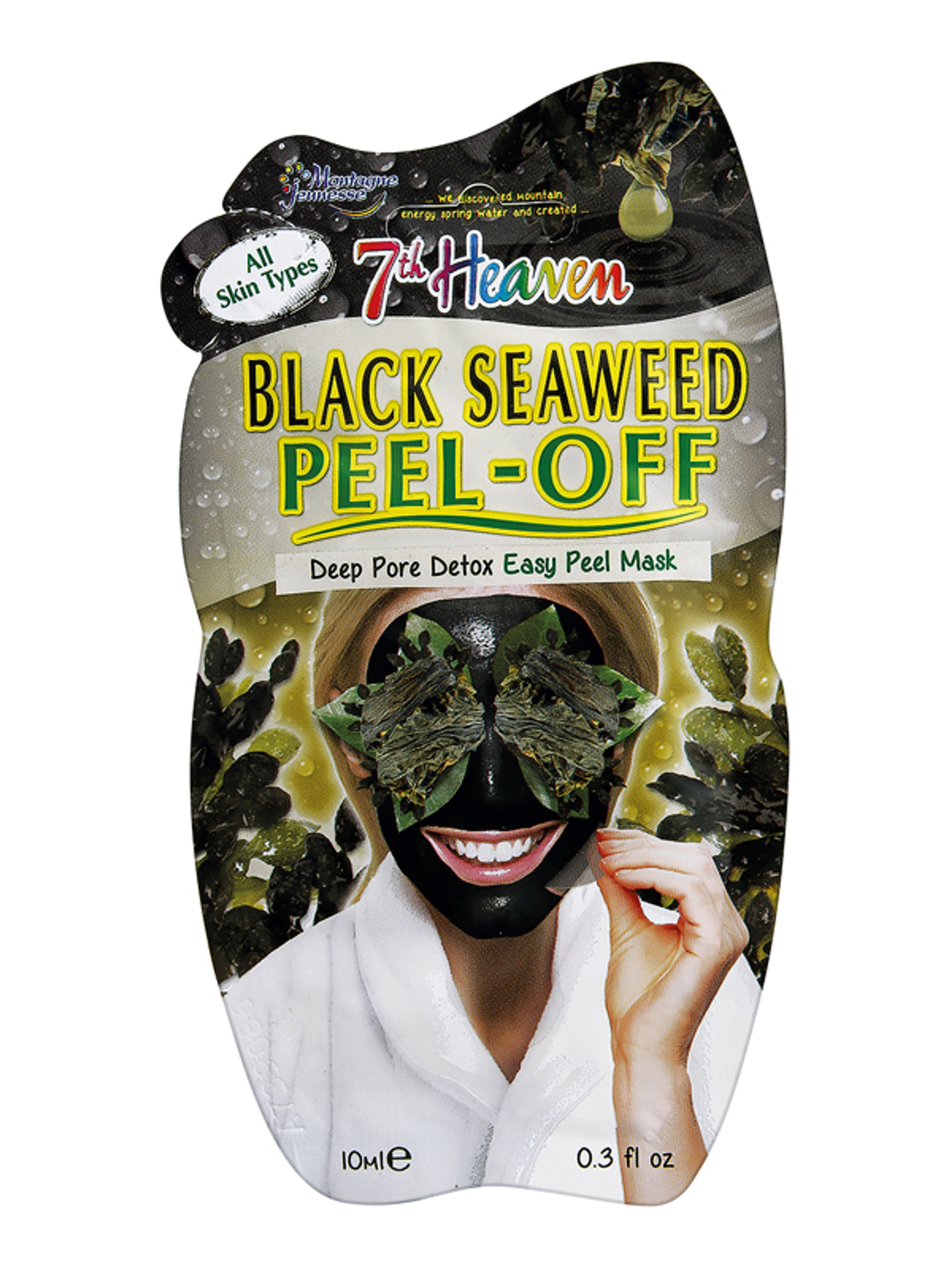 7th Heaven Black Seaweed Peel-Off arcmaszk - 10 ml