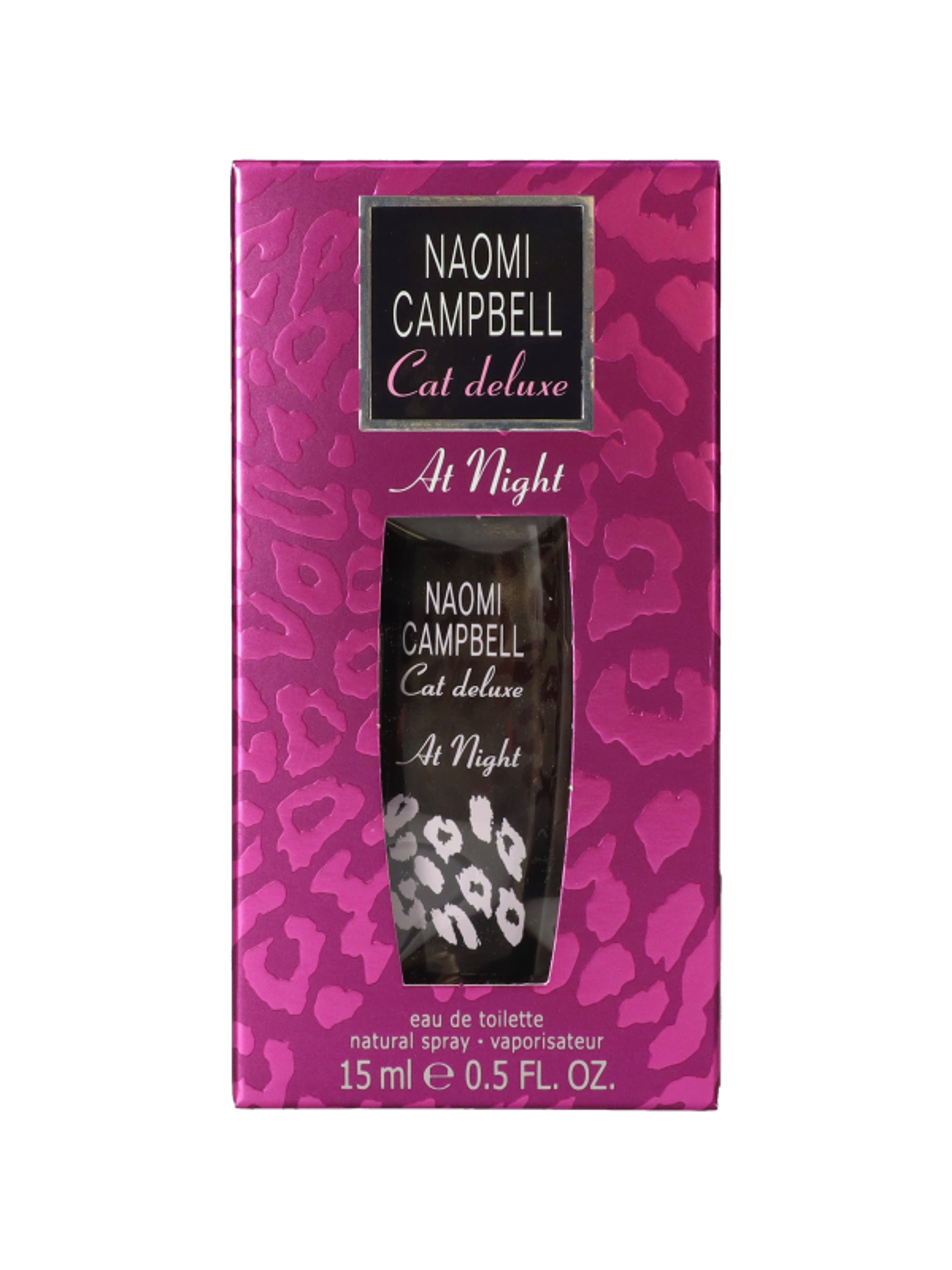 Naomi Campbell Cat Deluxe At Night női Eau de Toilette - 15 ml