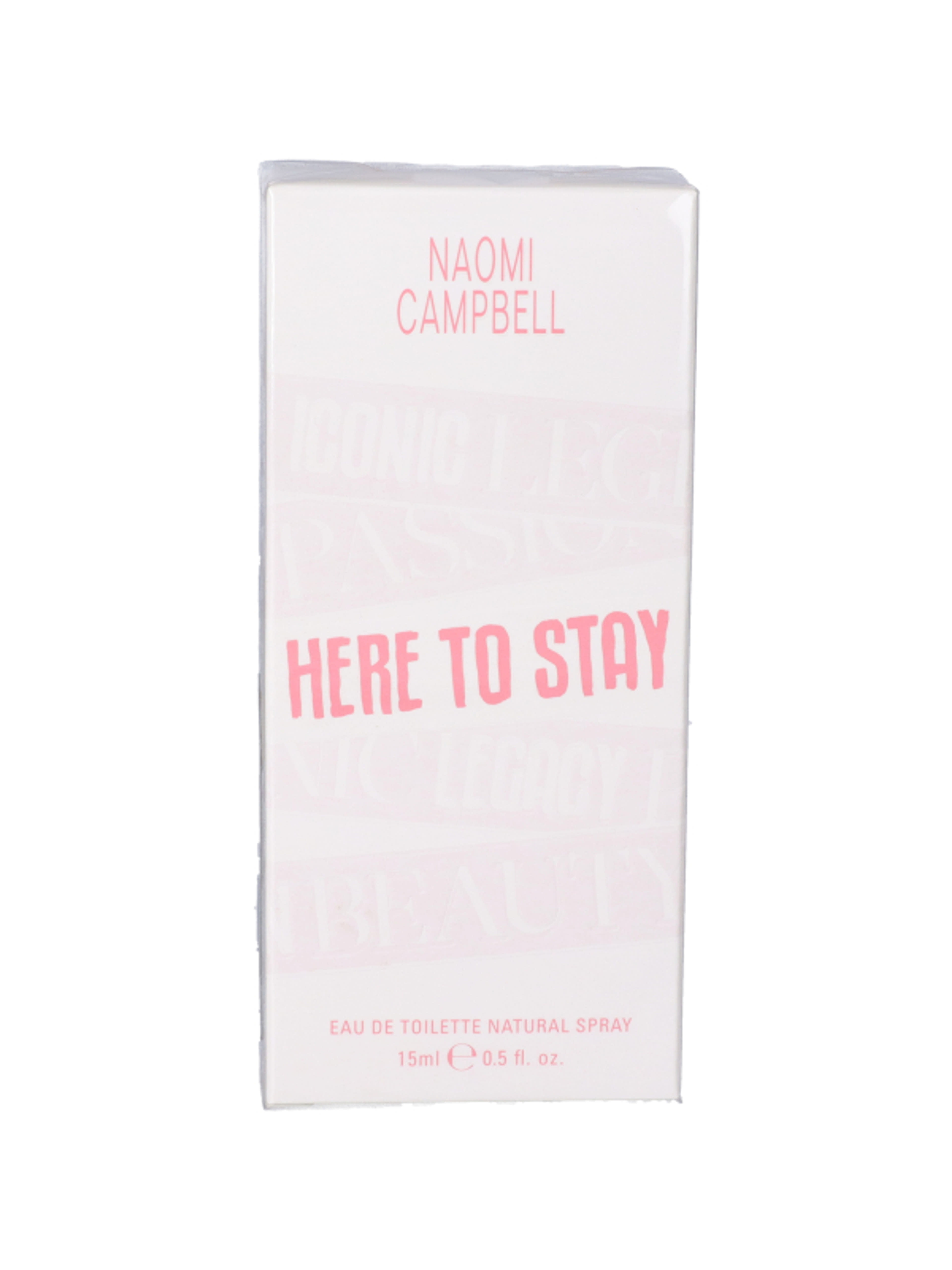 Naomi Campbell Here to Stay noi eau de toilette - 15 ml