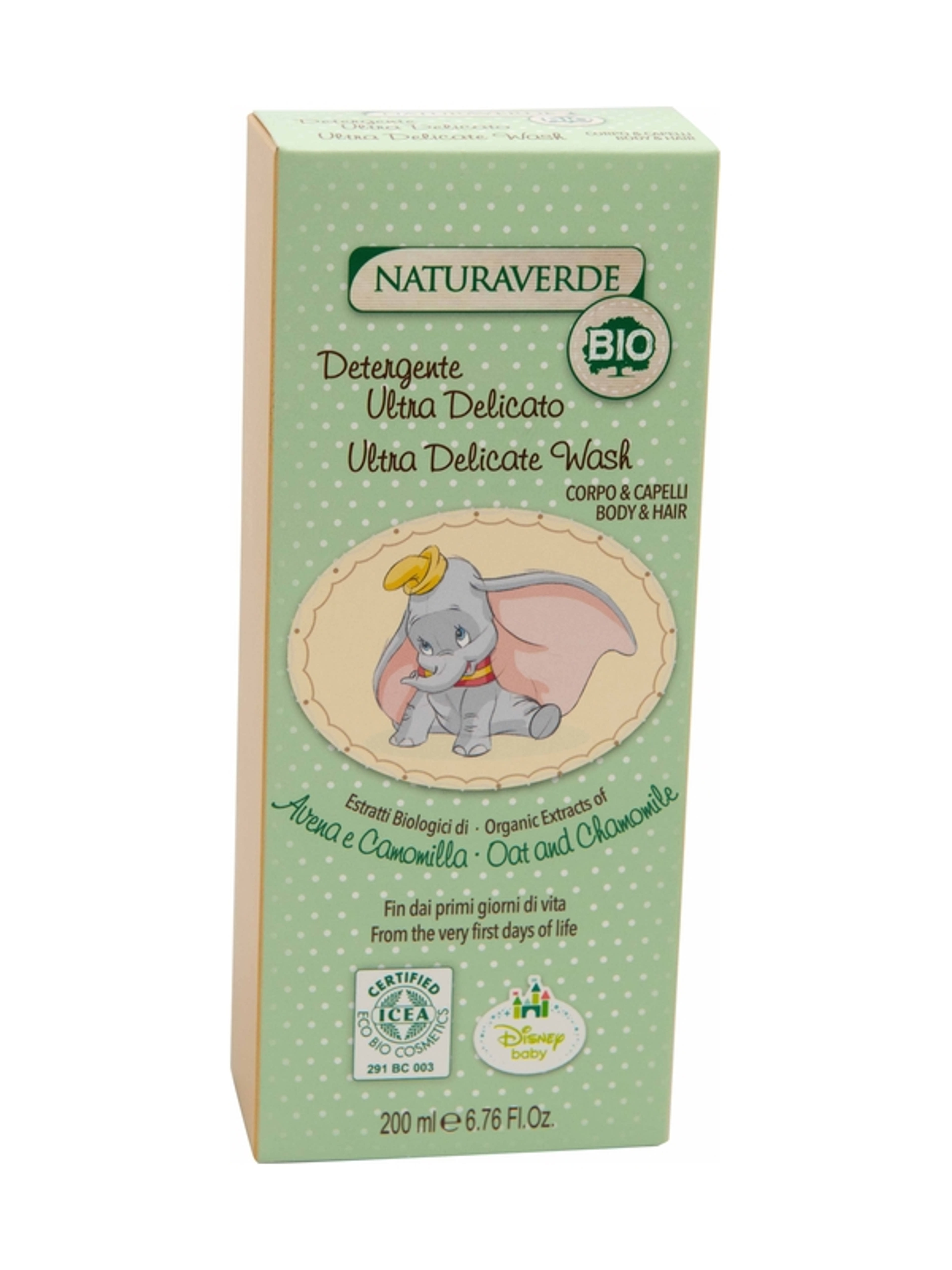 Naturaverde Bio Disney Baby Ultra Gyengéd Habfürdő - 200 ml