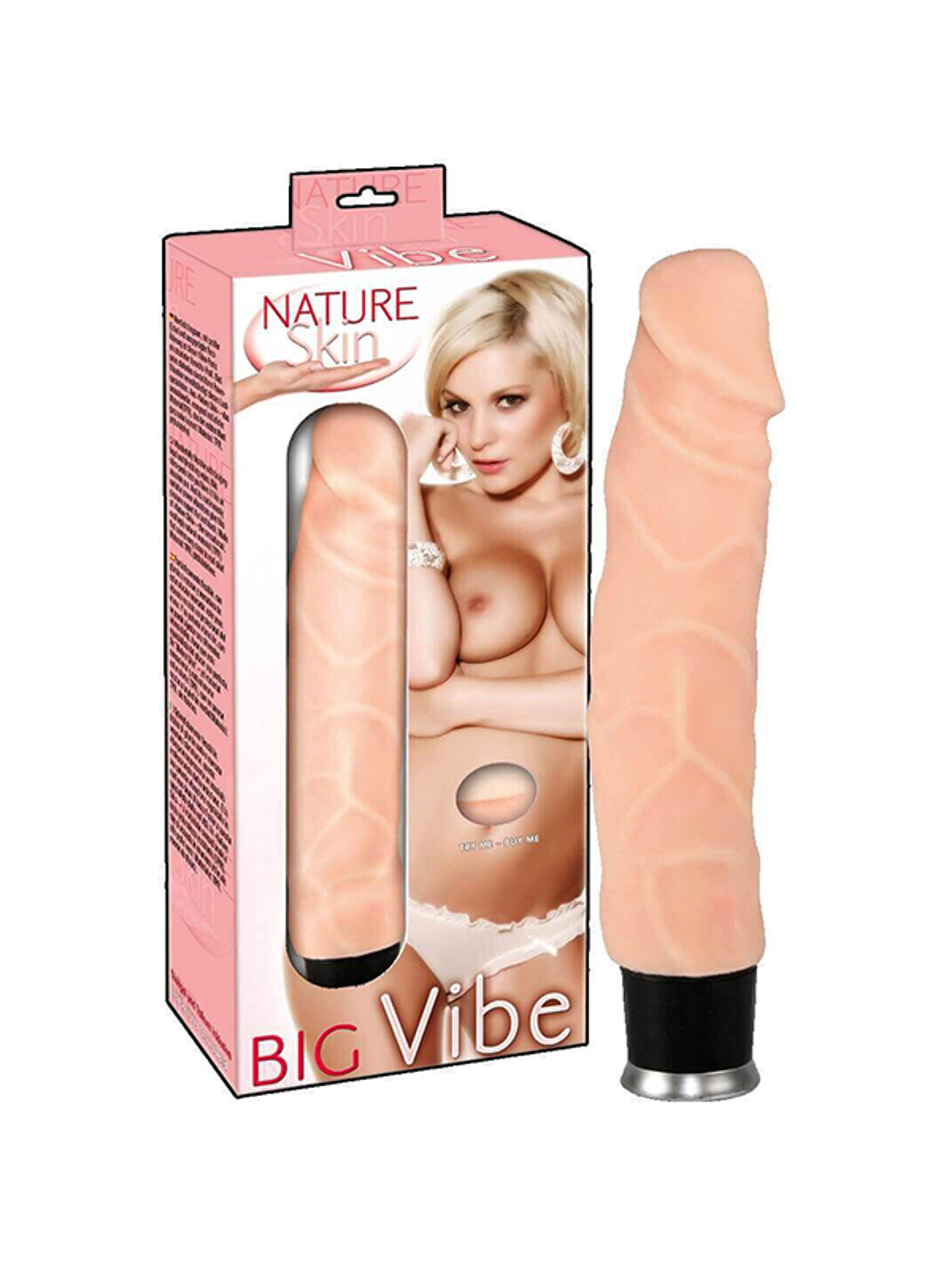 Nature skin bőrtapintású vibrátor - 1 db