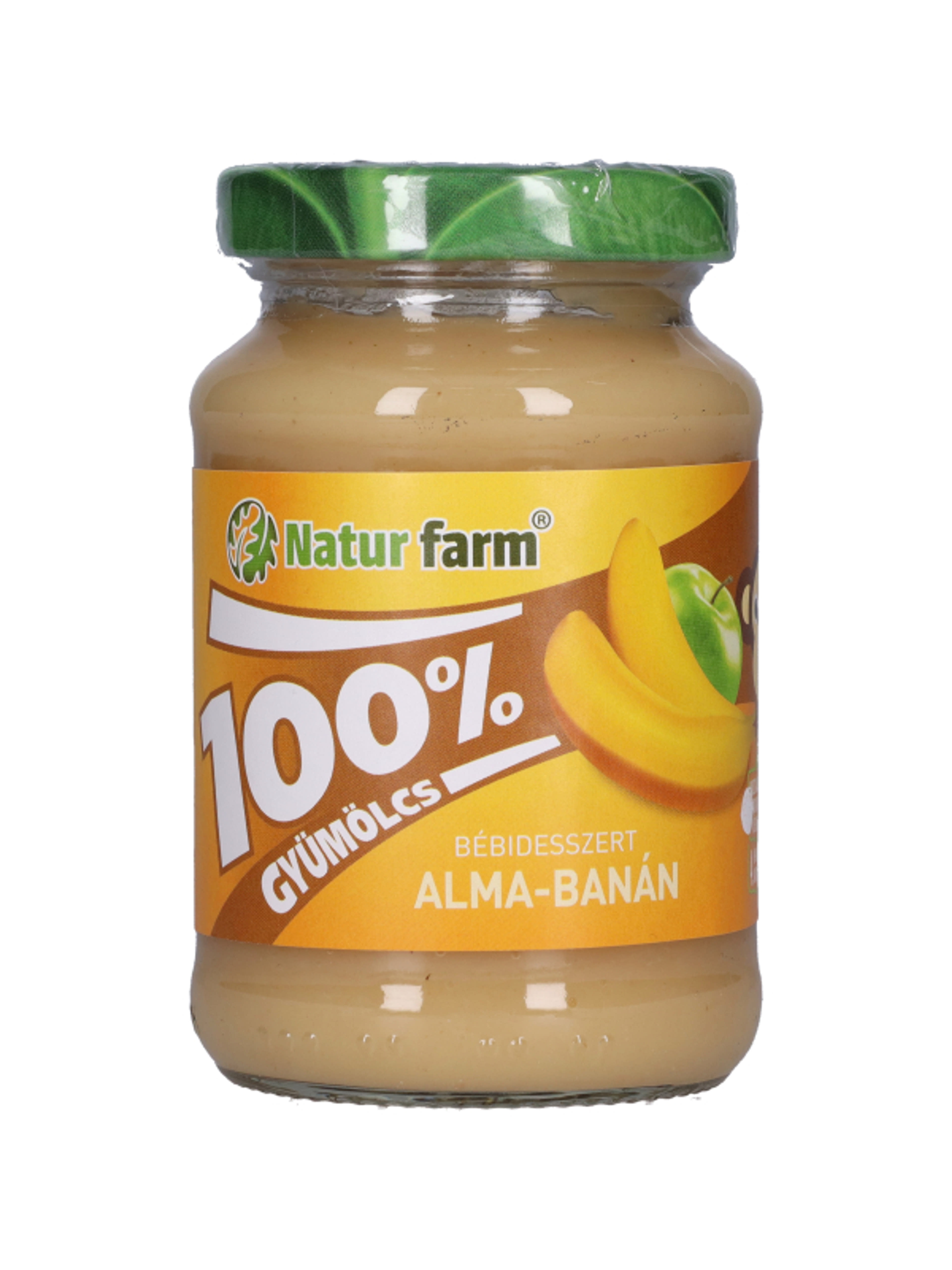Naturfarm bébidesszert 100% gyümölcs alma-banán - 190 g-1