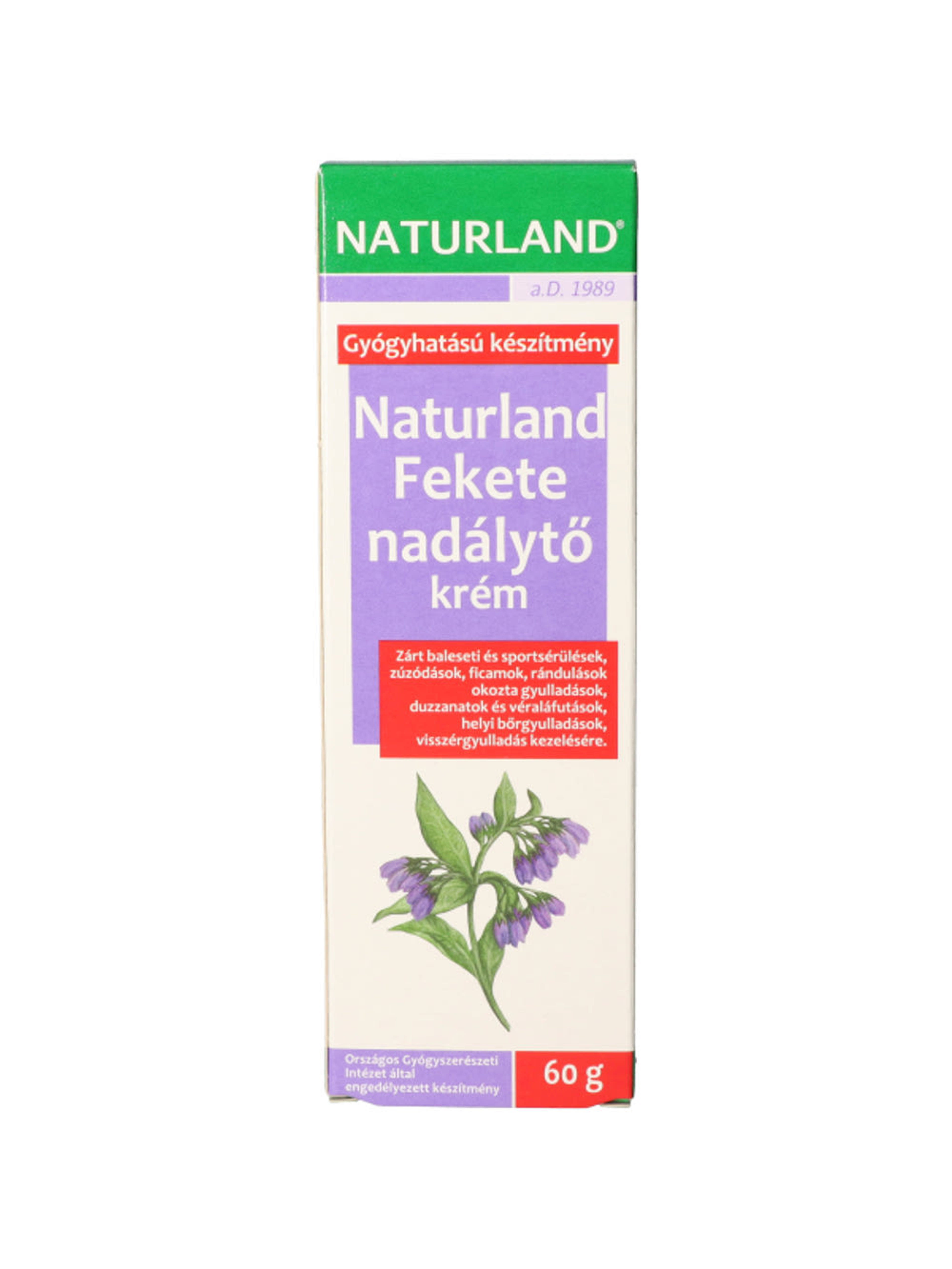 Naturland Fekete Nadálytő Krém - 60 g