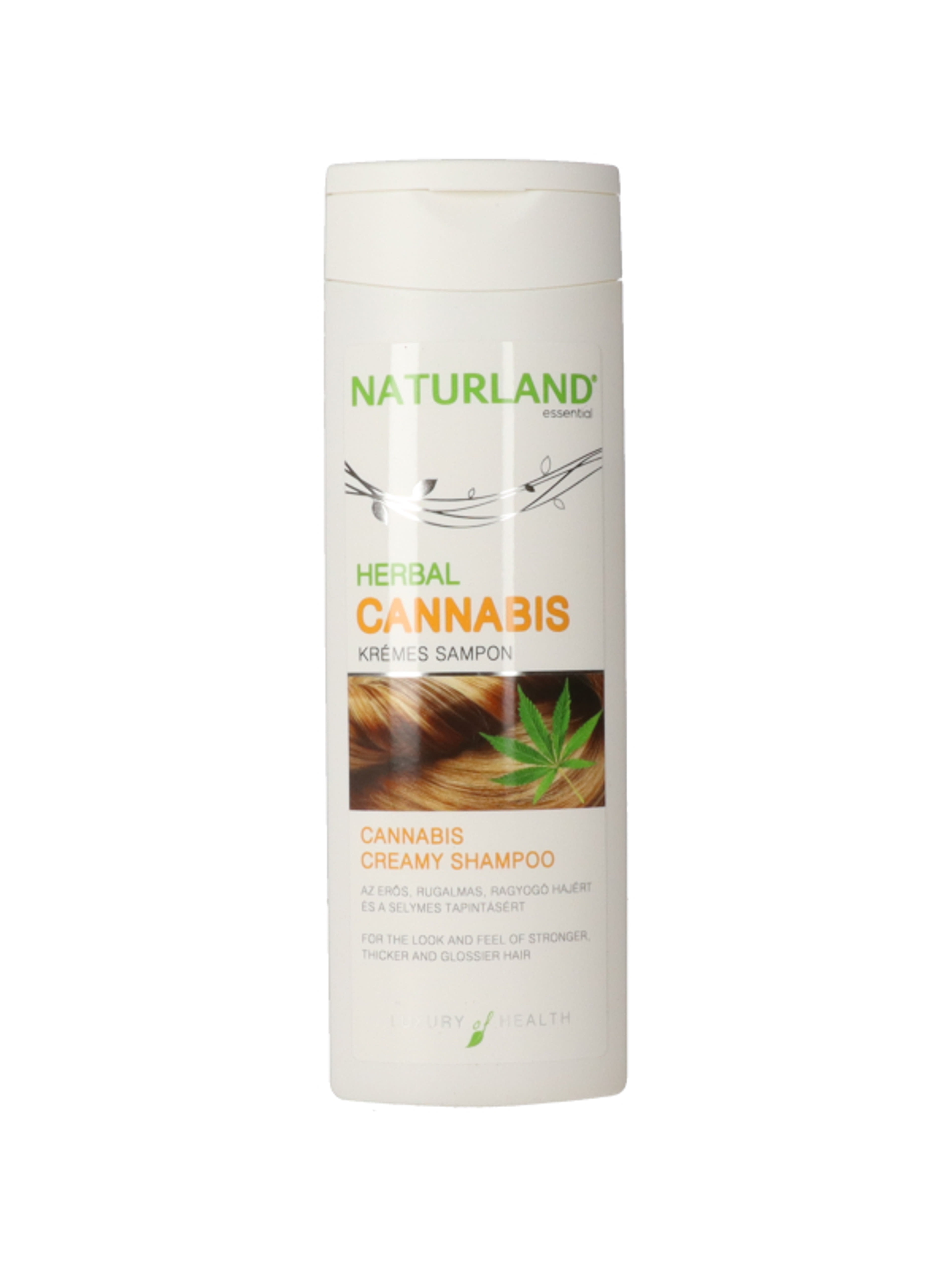 Naturland herbal cannabis krémes sampon - 200 ml