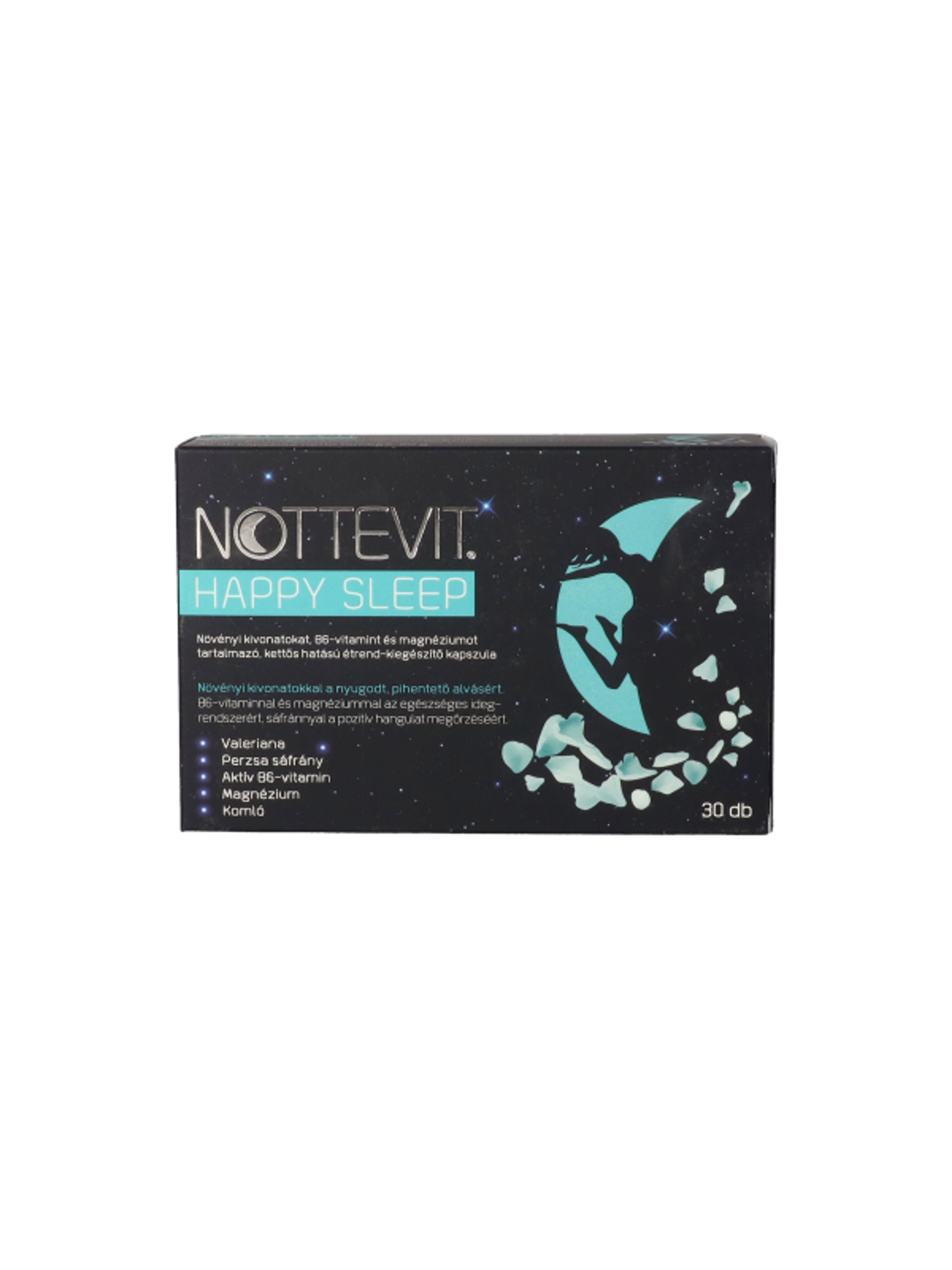 Nottevit happy sleep étrend-kiegészítő kapszula - 30 db
