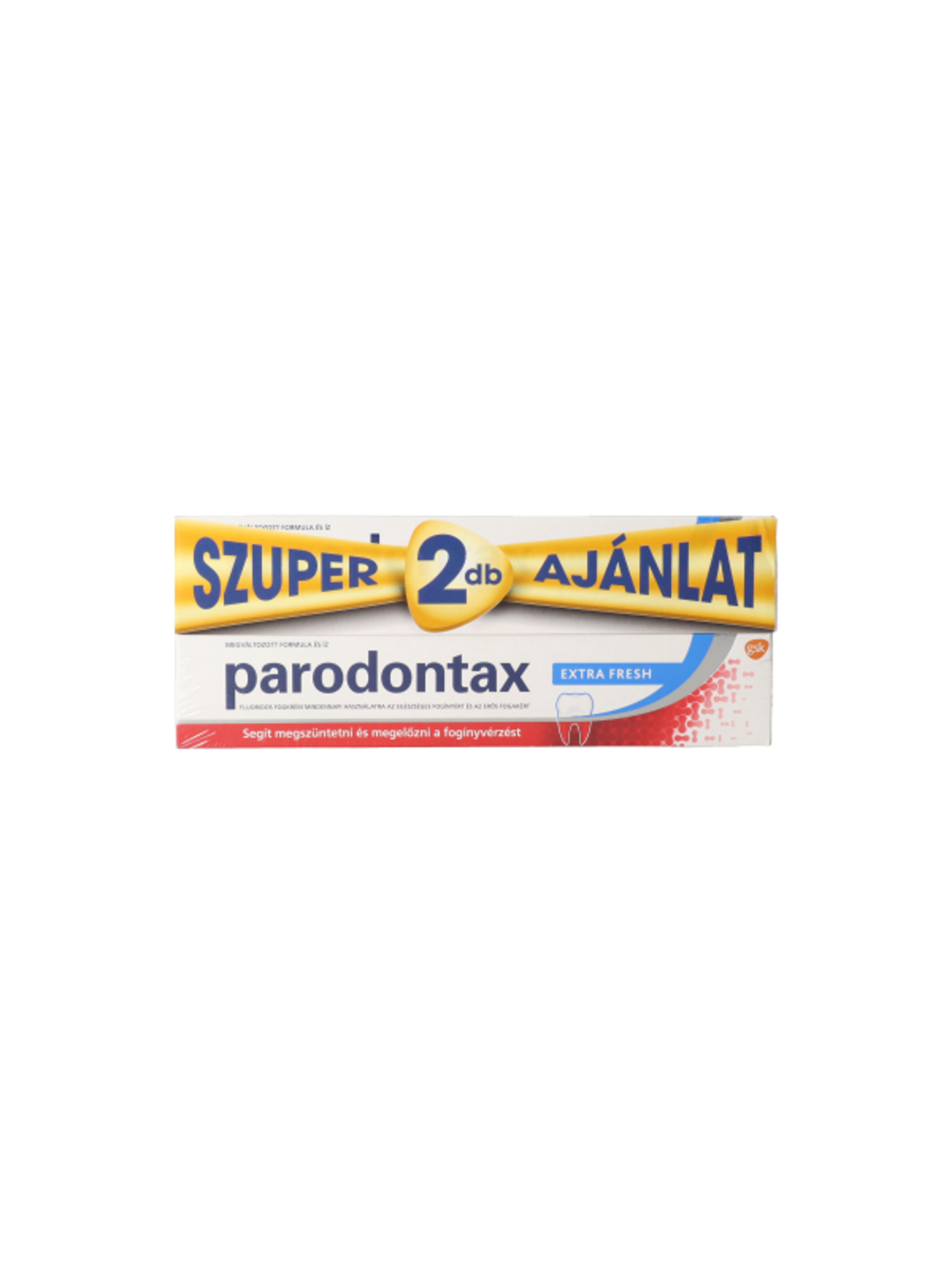 Parodontax fogkrém extra fresh duopack (2*75 ml) - 150 ml