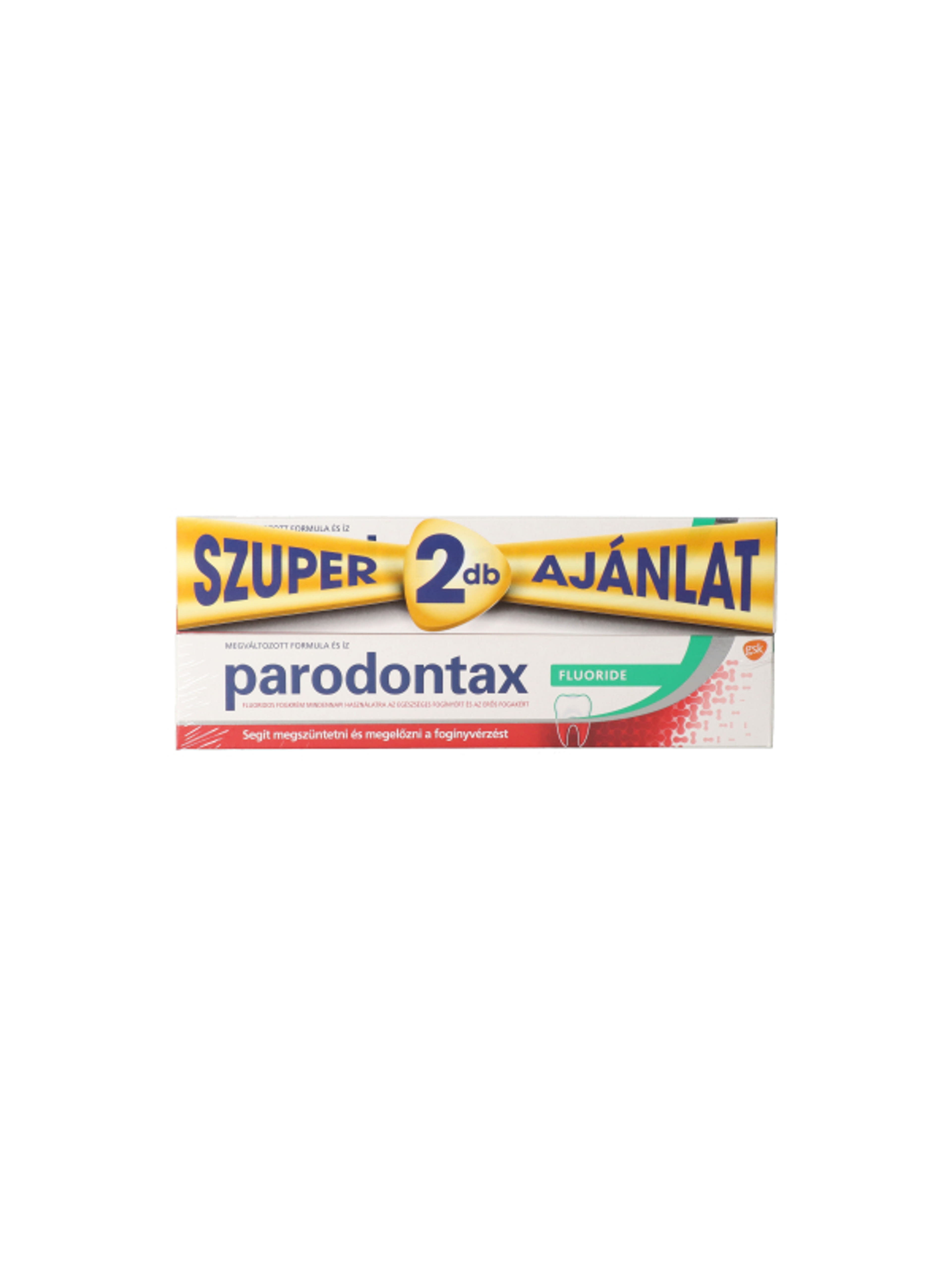 Parodontax Fluoride fogkrém duopack 2 x 75 ml - 150 ml-3
