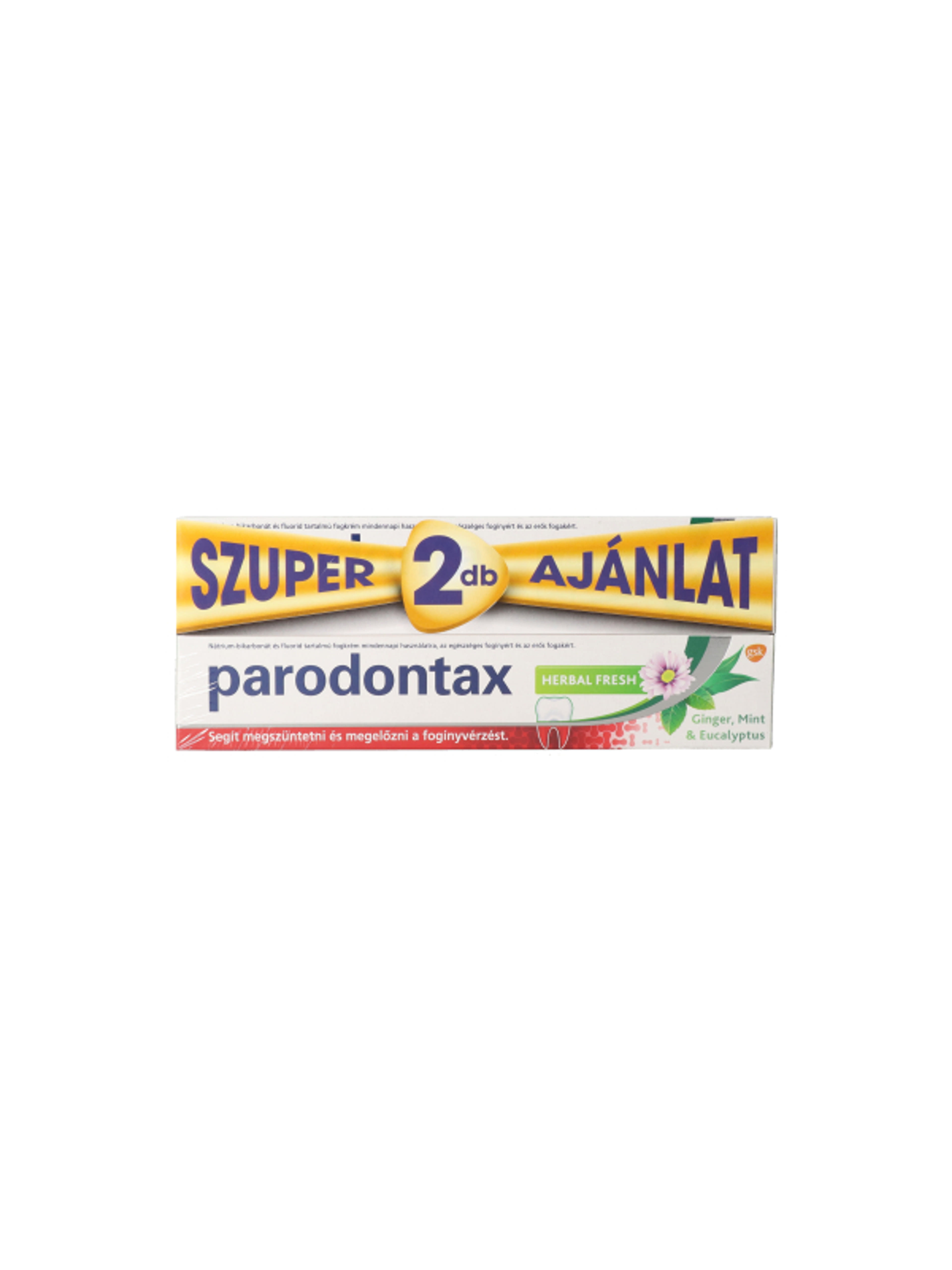 Parodontax fogkrém herbal fresh duopack (2*75 ml) - 150 ml-3