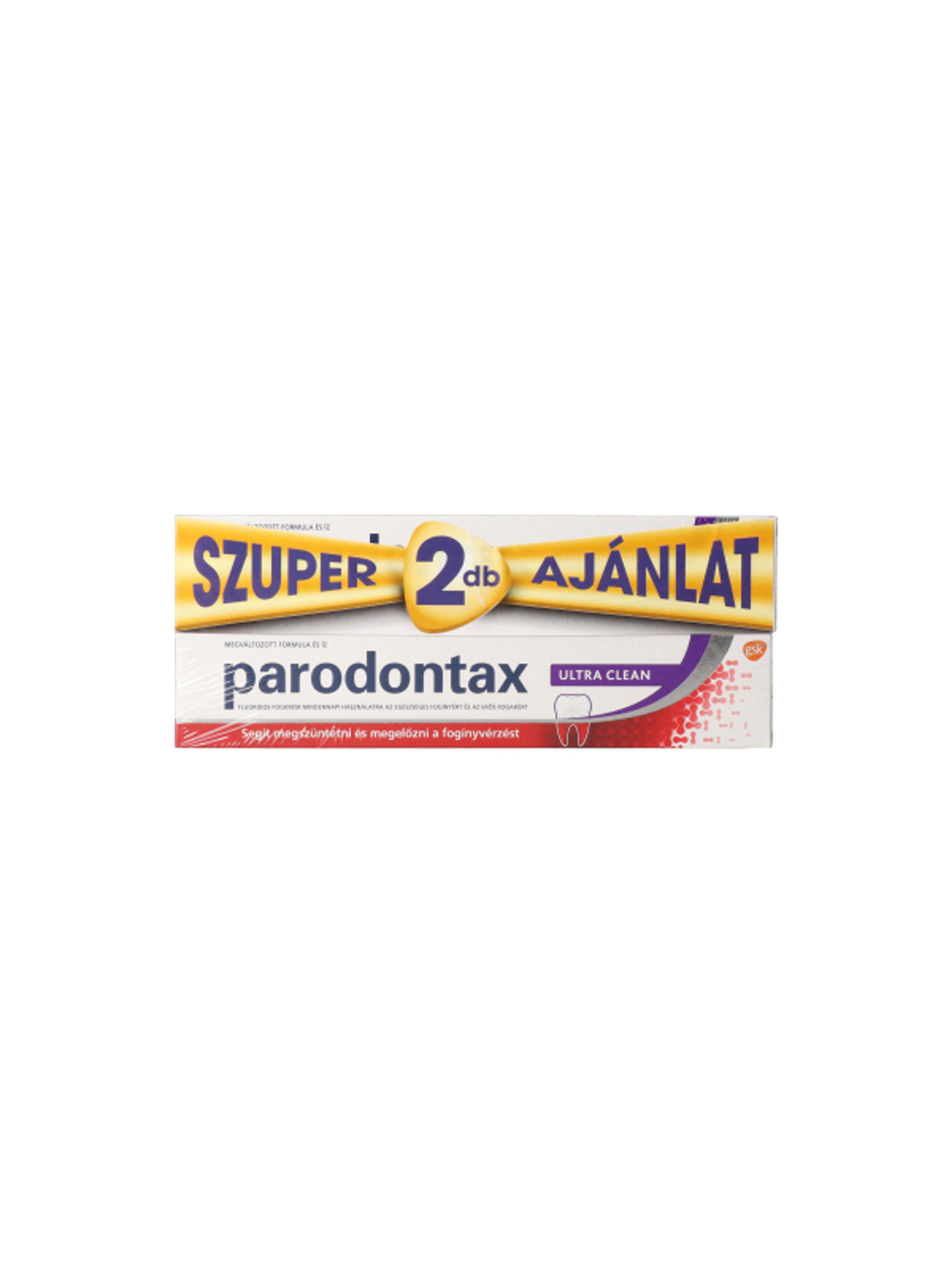 Parodontax fogkrém ultra clean duopack (2*75 ml) - 150 ml