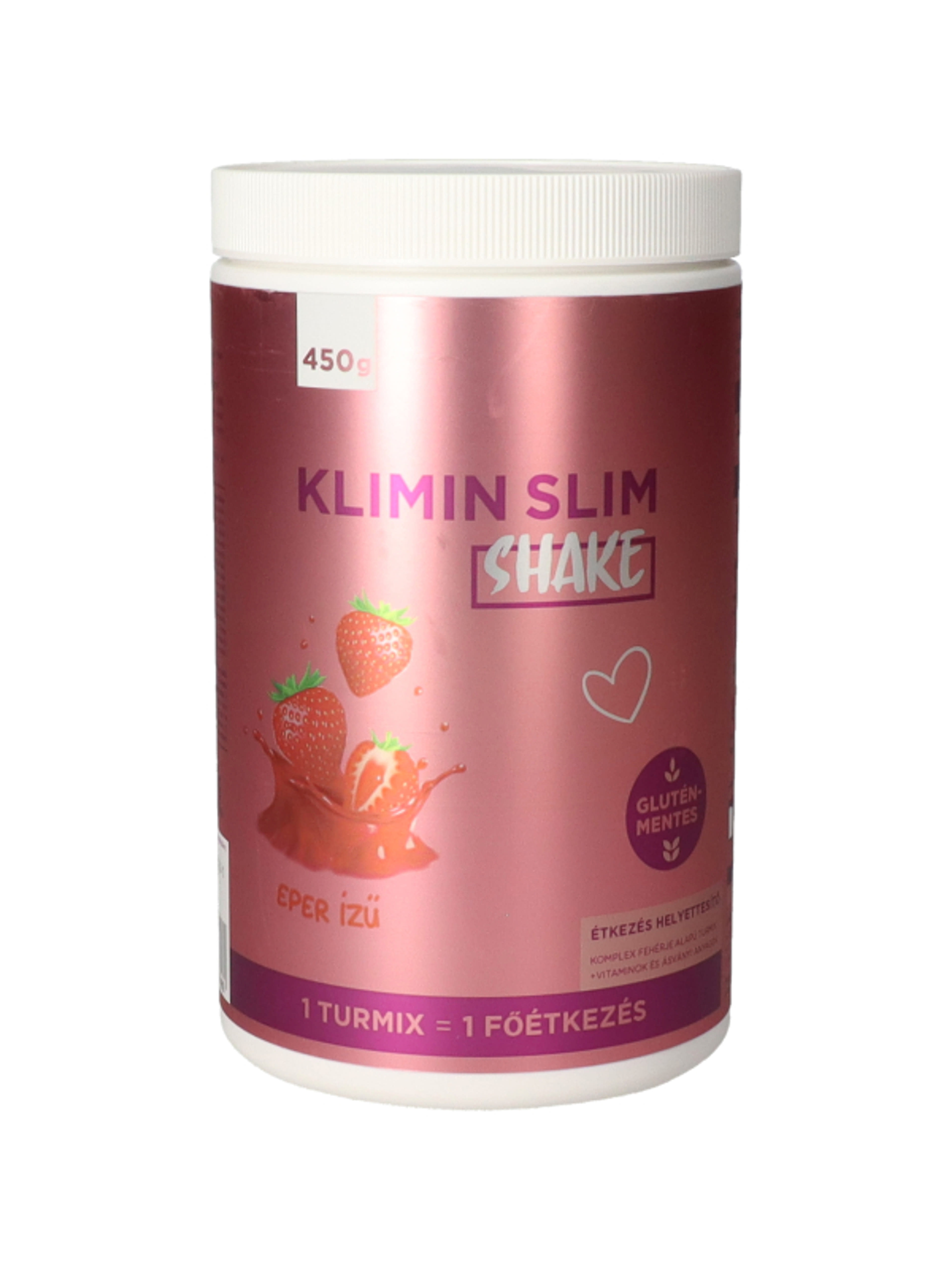 Pharmax klimin slim shake eper ízű por - 450 g-1