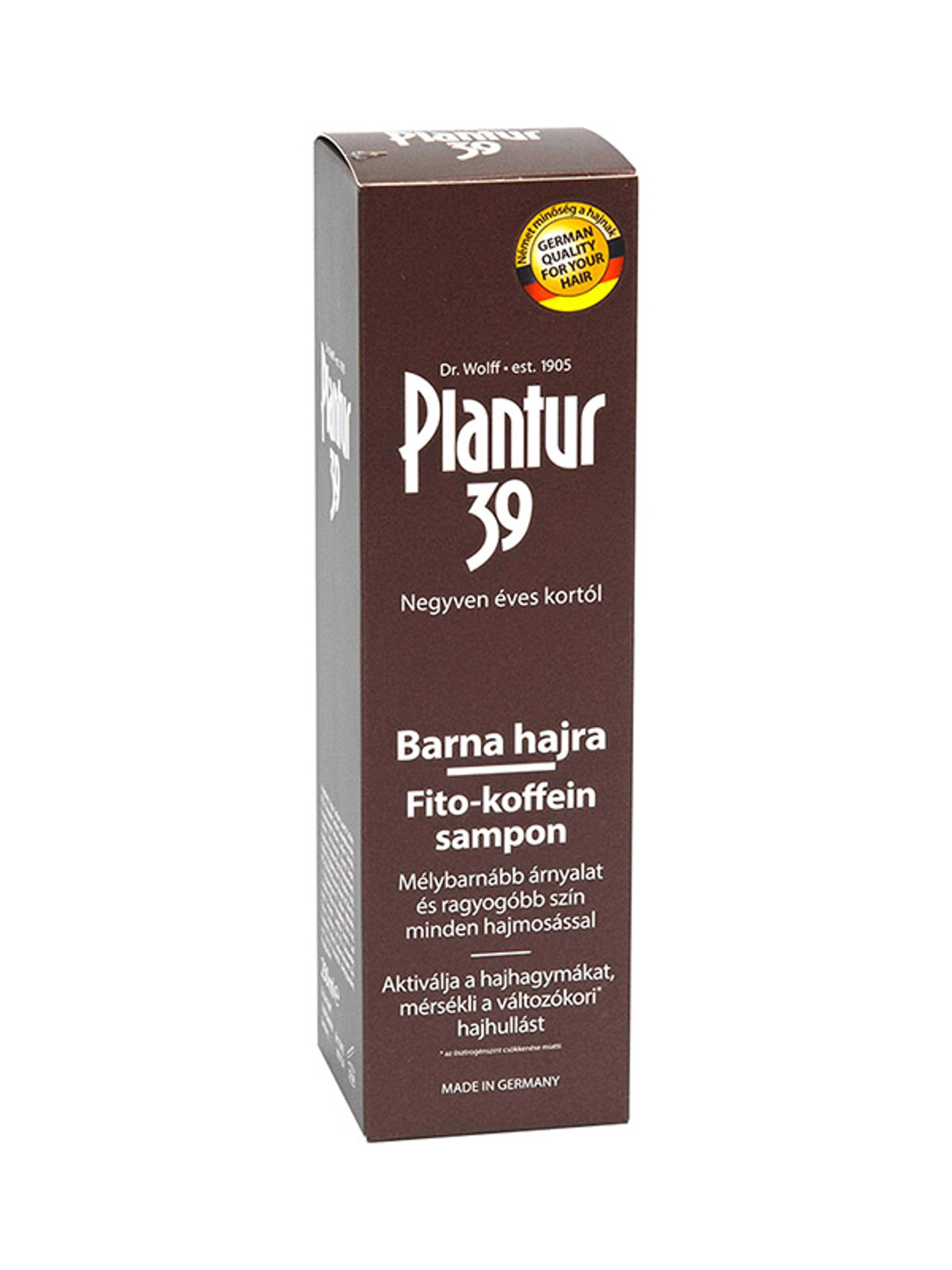 Plantur 39 Fito-Koffein Barna Hajszínező sampon - 250 ml