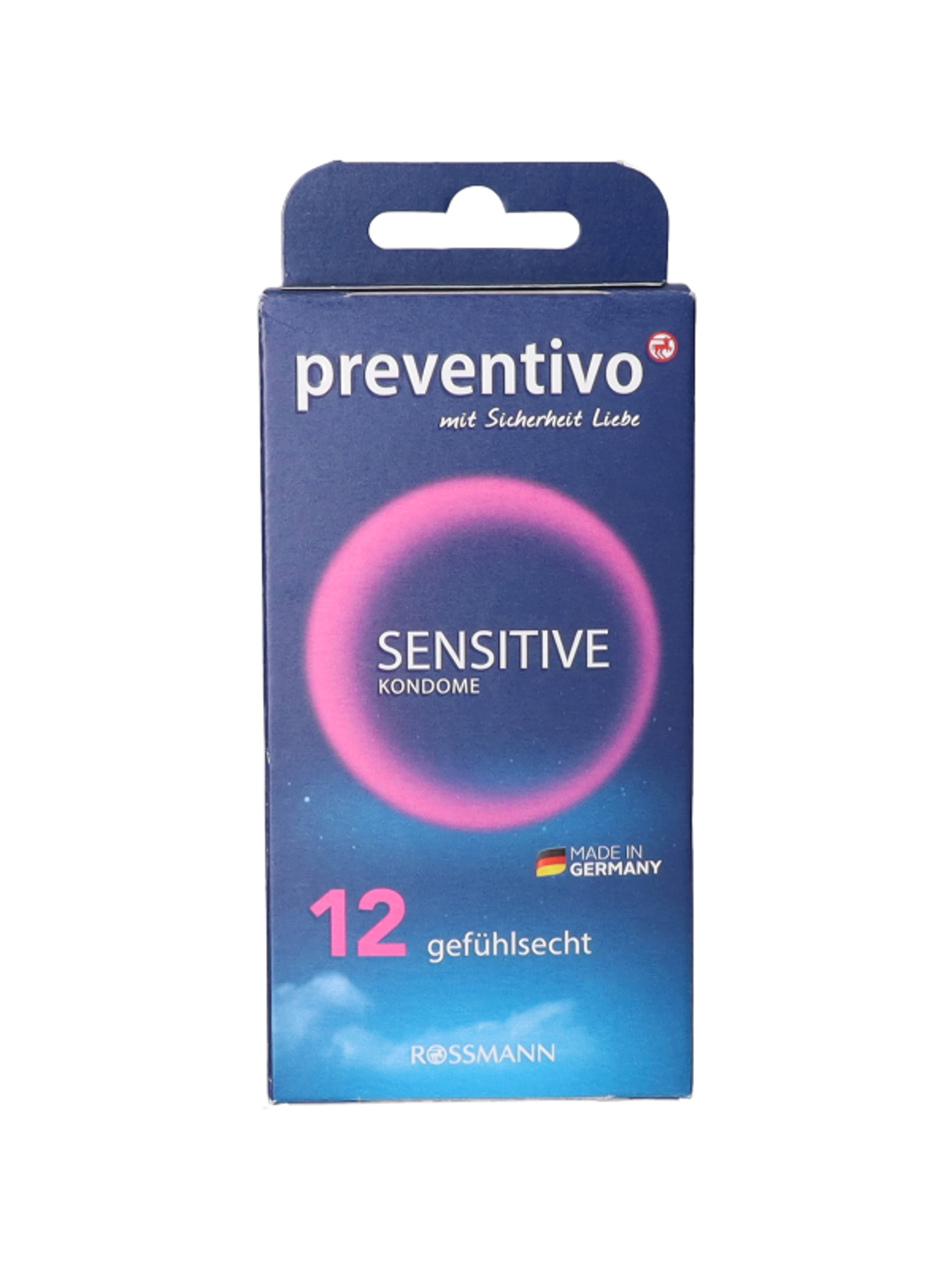 Preventivo Sensitive óvszer - 12 db