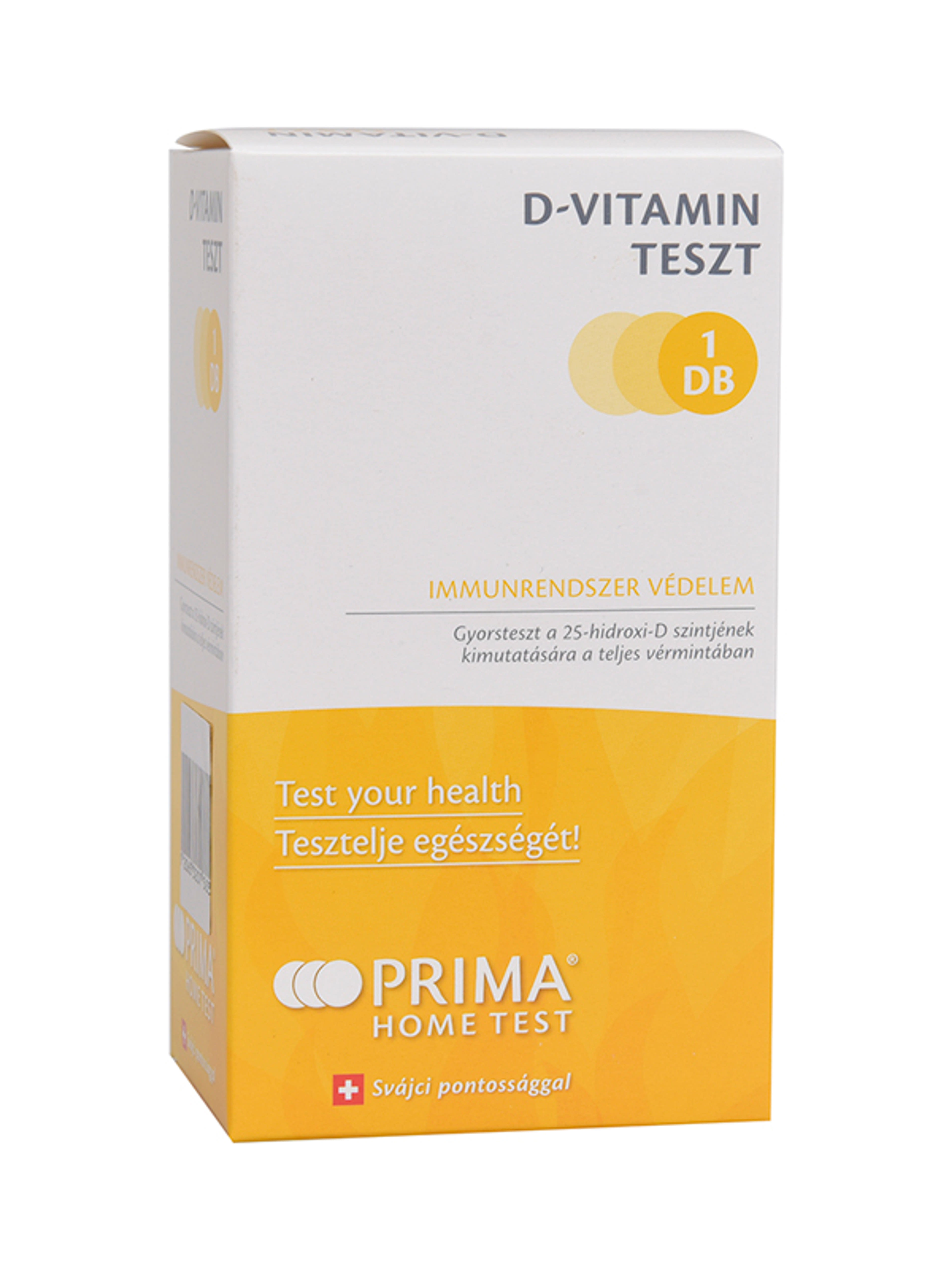 Prima D-vitamin gyorsteszt - 1 db