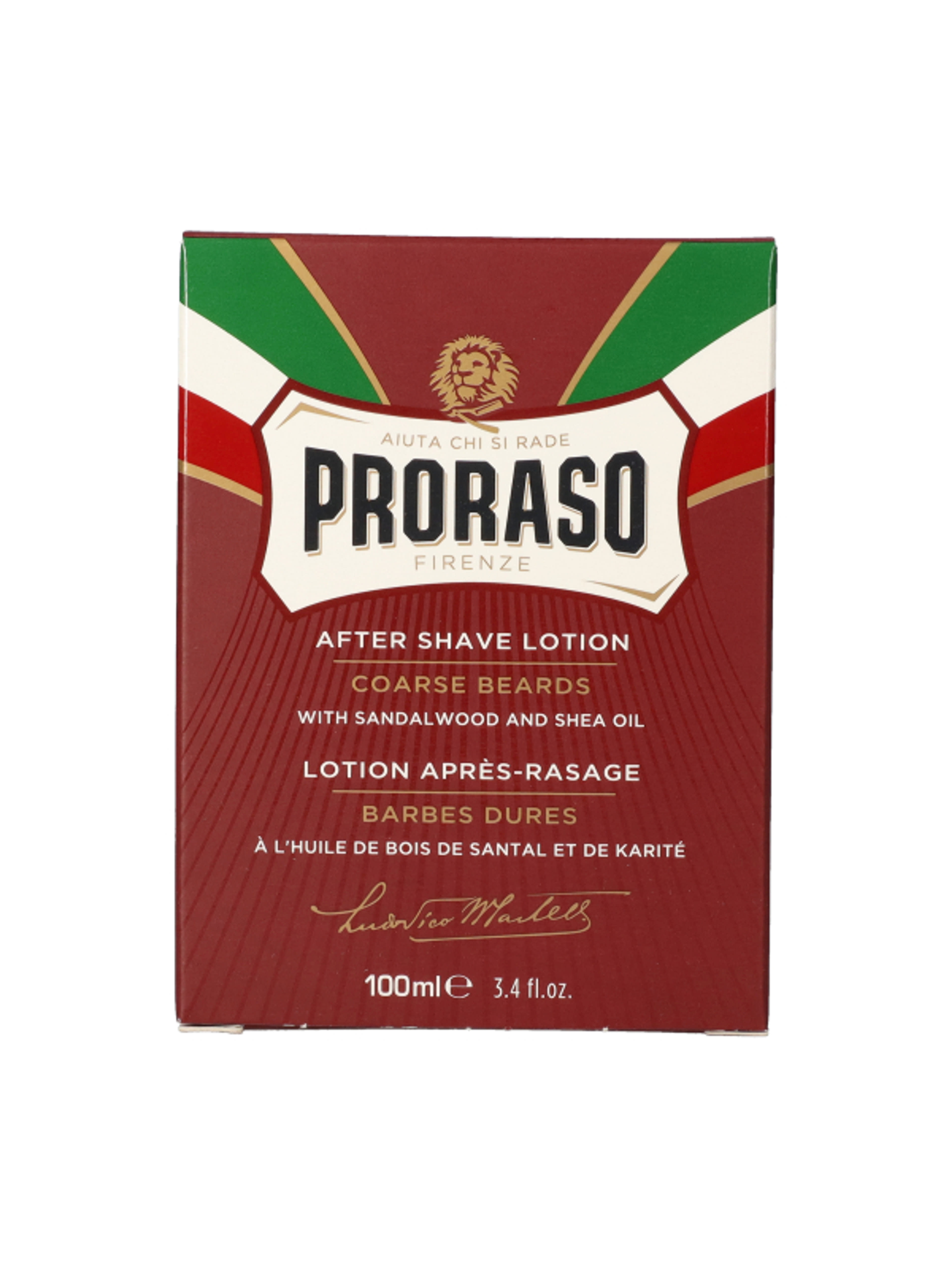 Proraso After shave szantáéfa - 100 ml