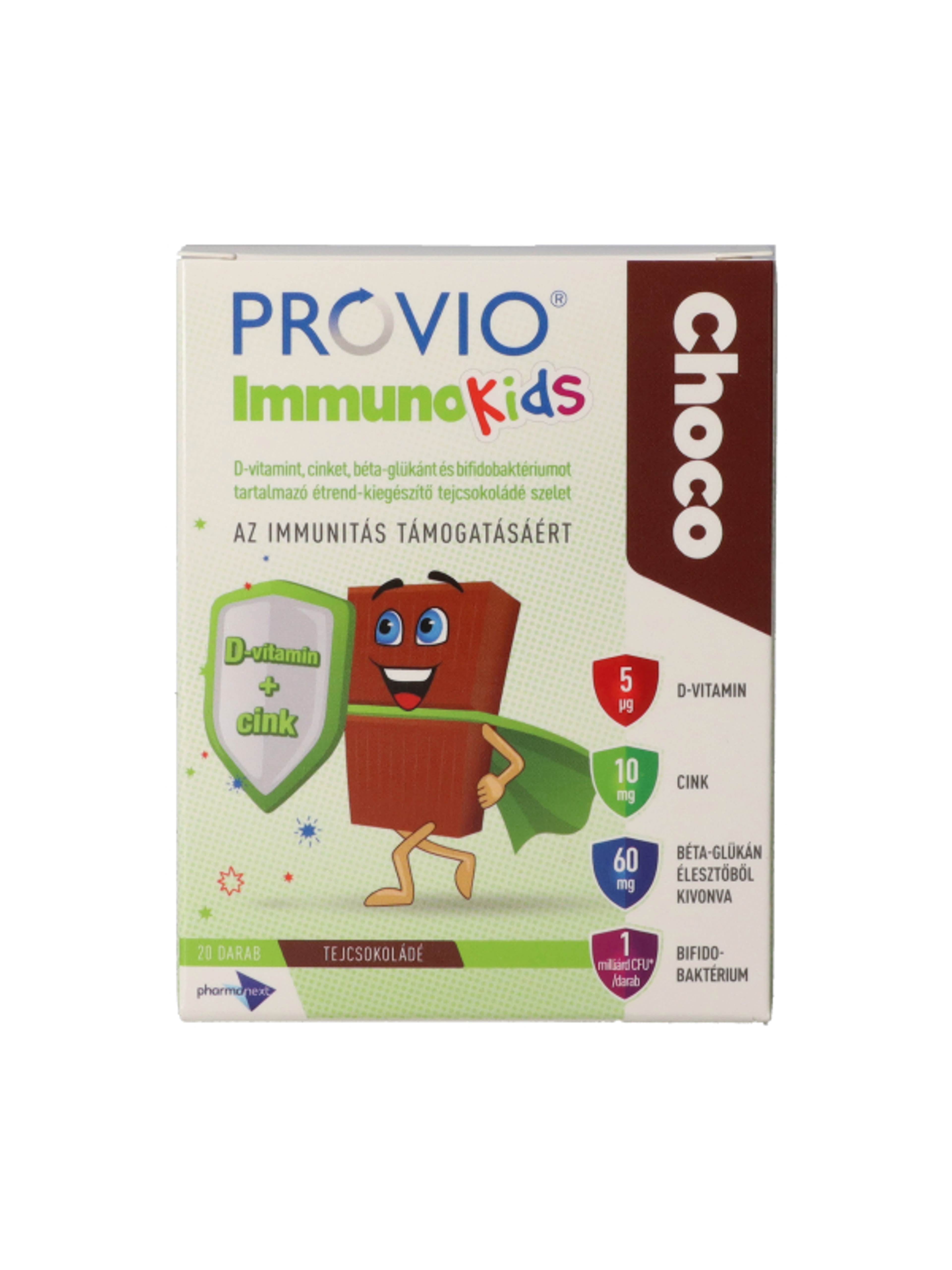 Provio Immunokids Choco - 20 db