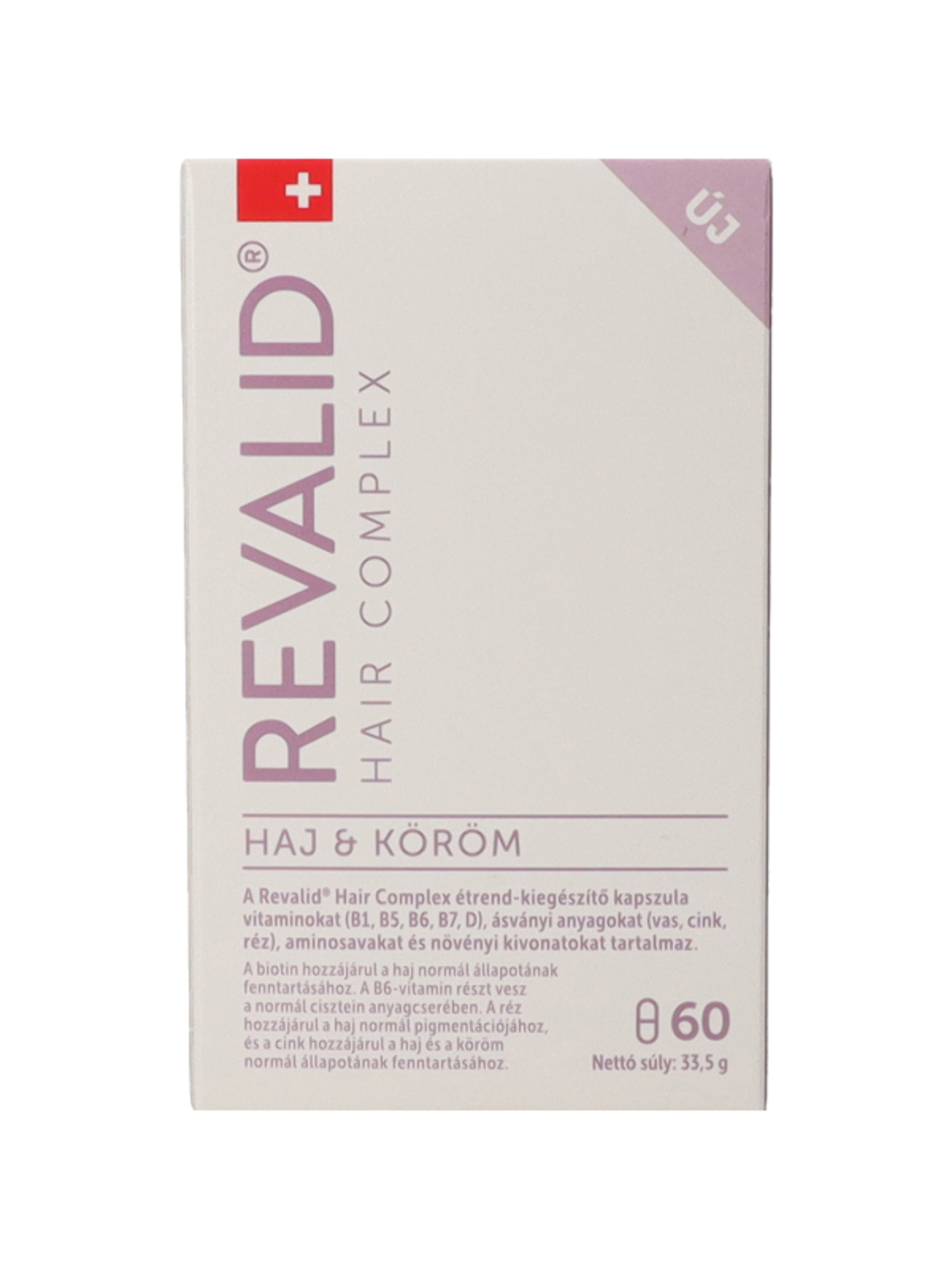 Revalid hair complex étrend-kiegészítő kapszula - 60 db
