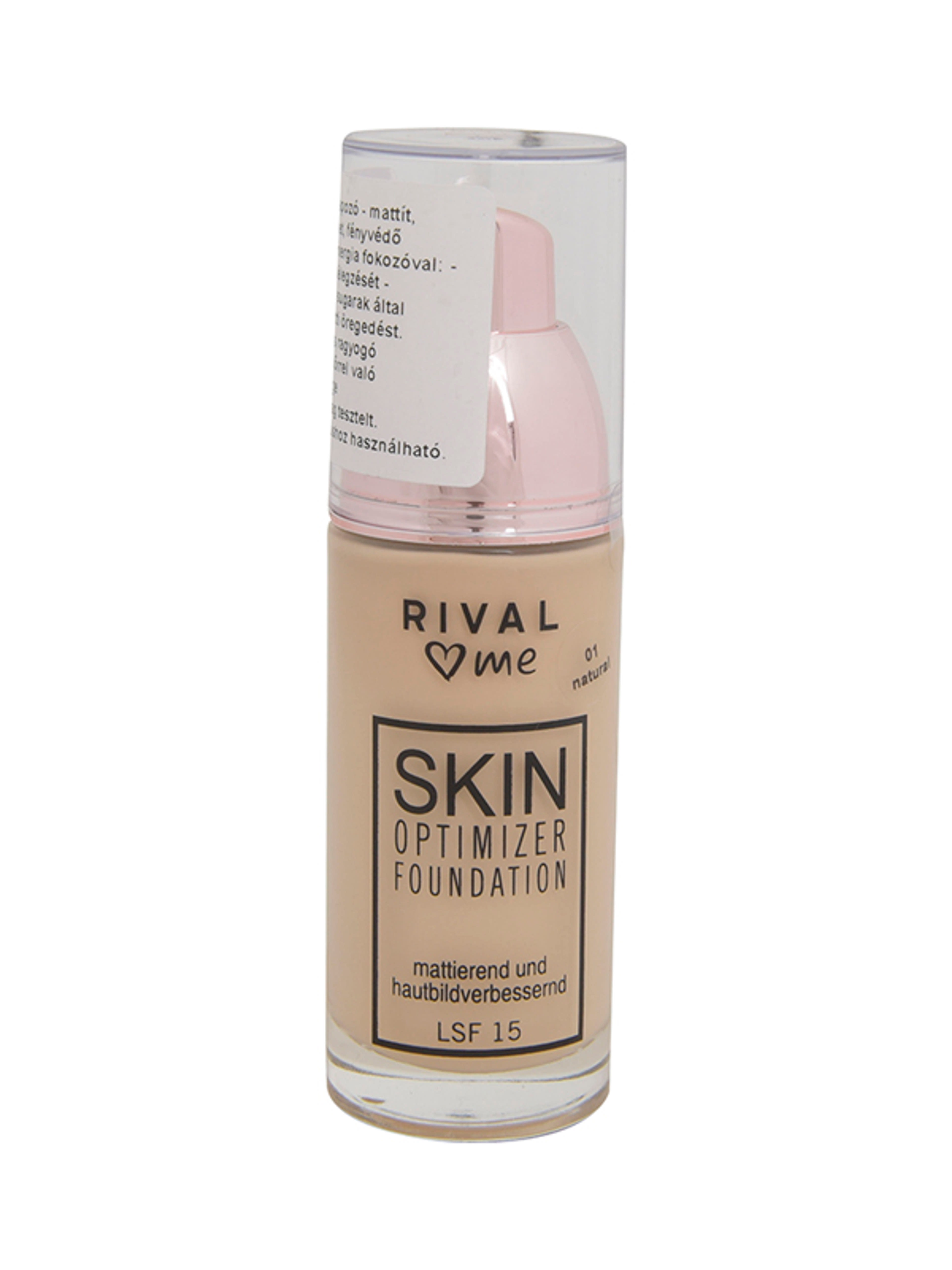 Rival Loves Me Skin Optimizer alapozó /01 natural - 1 db-2