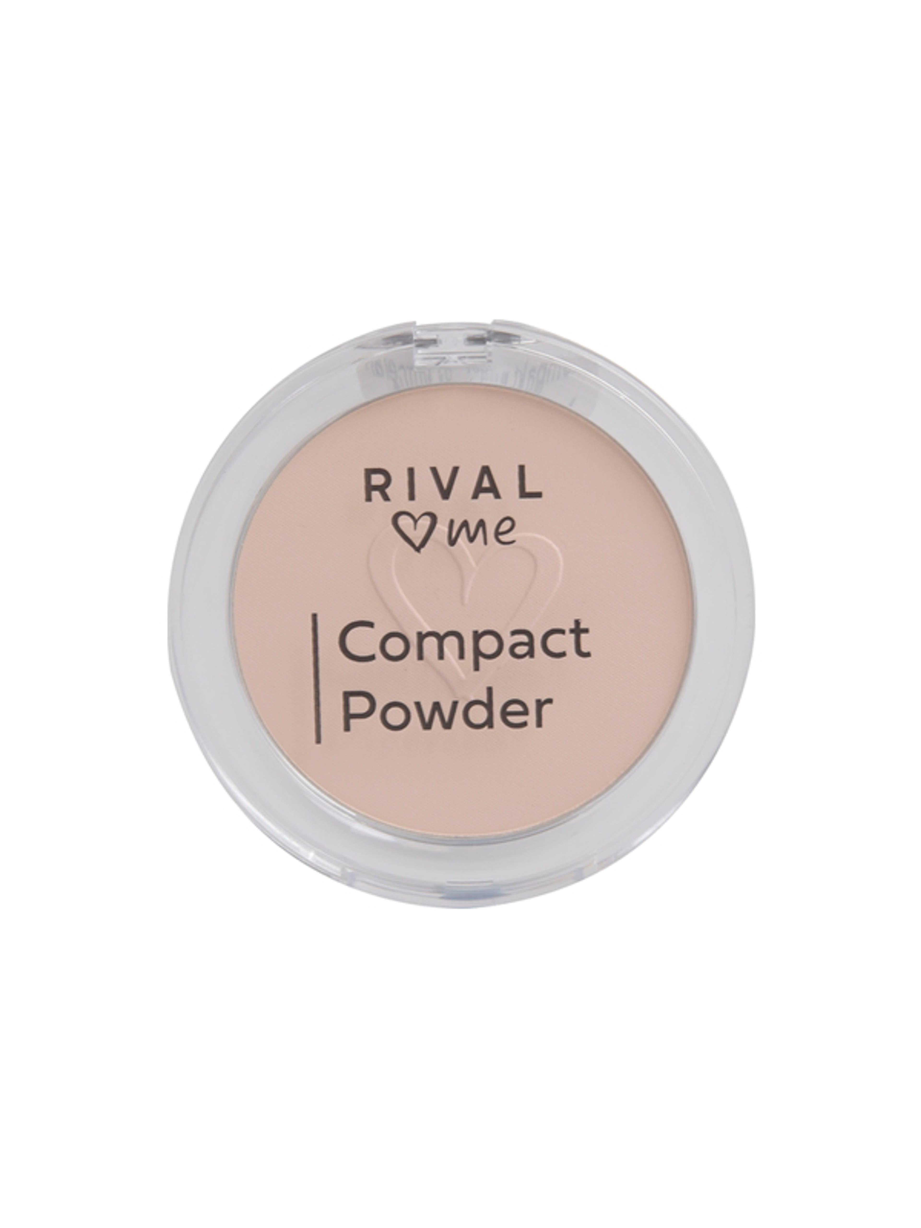 Rival Loves Me púder compact 01 porcelain - 1 db