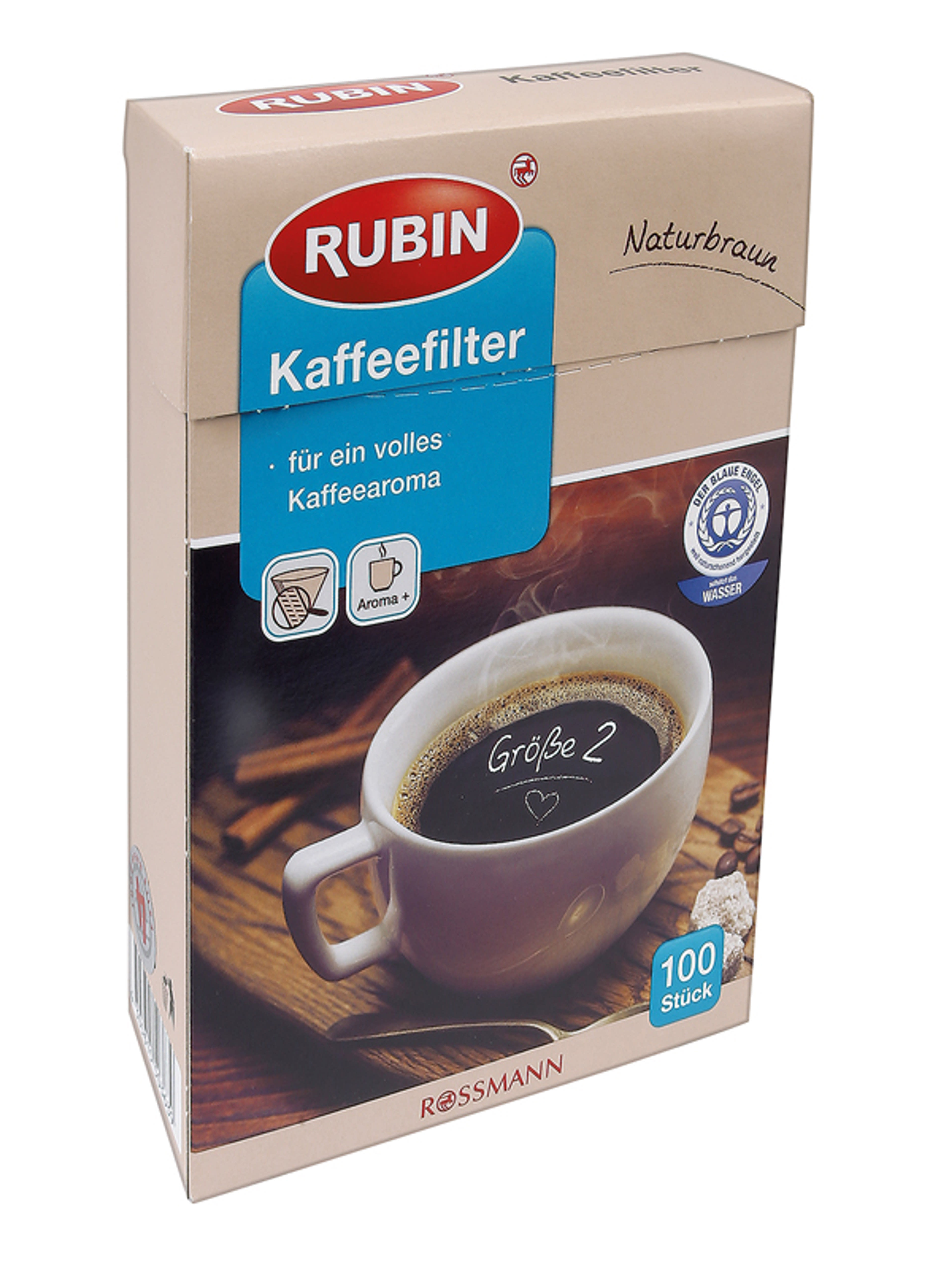 Rubin 2 Személyes Kávéfilter - 100 db-1