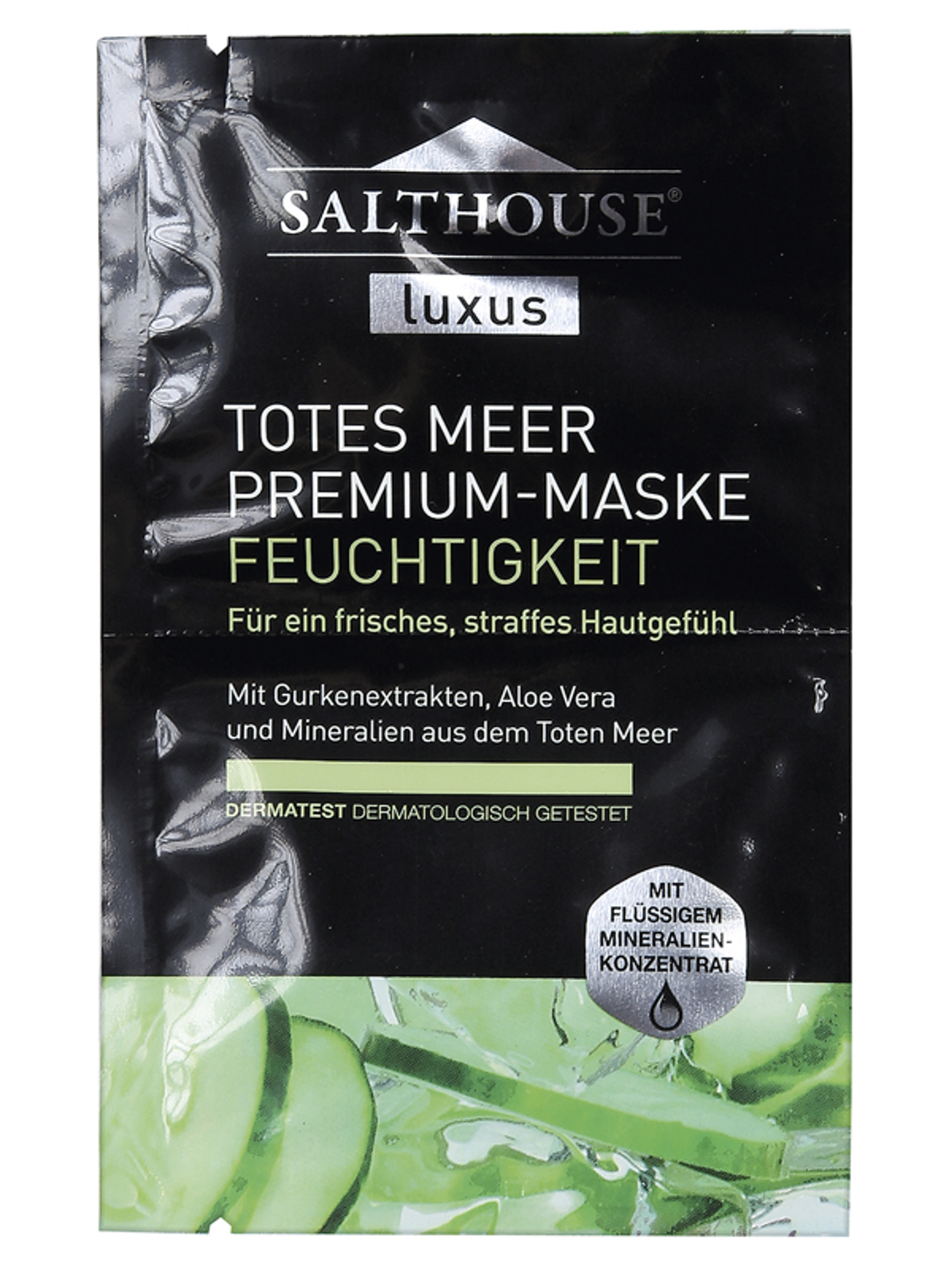 Salthouse Holt-tengeri uborkás hidratáló arcmaszk - 2x5ml