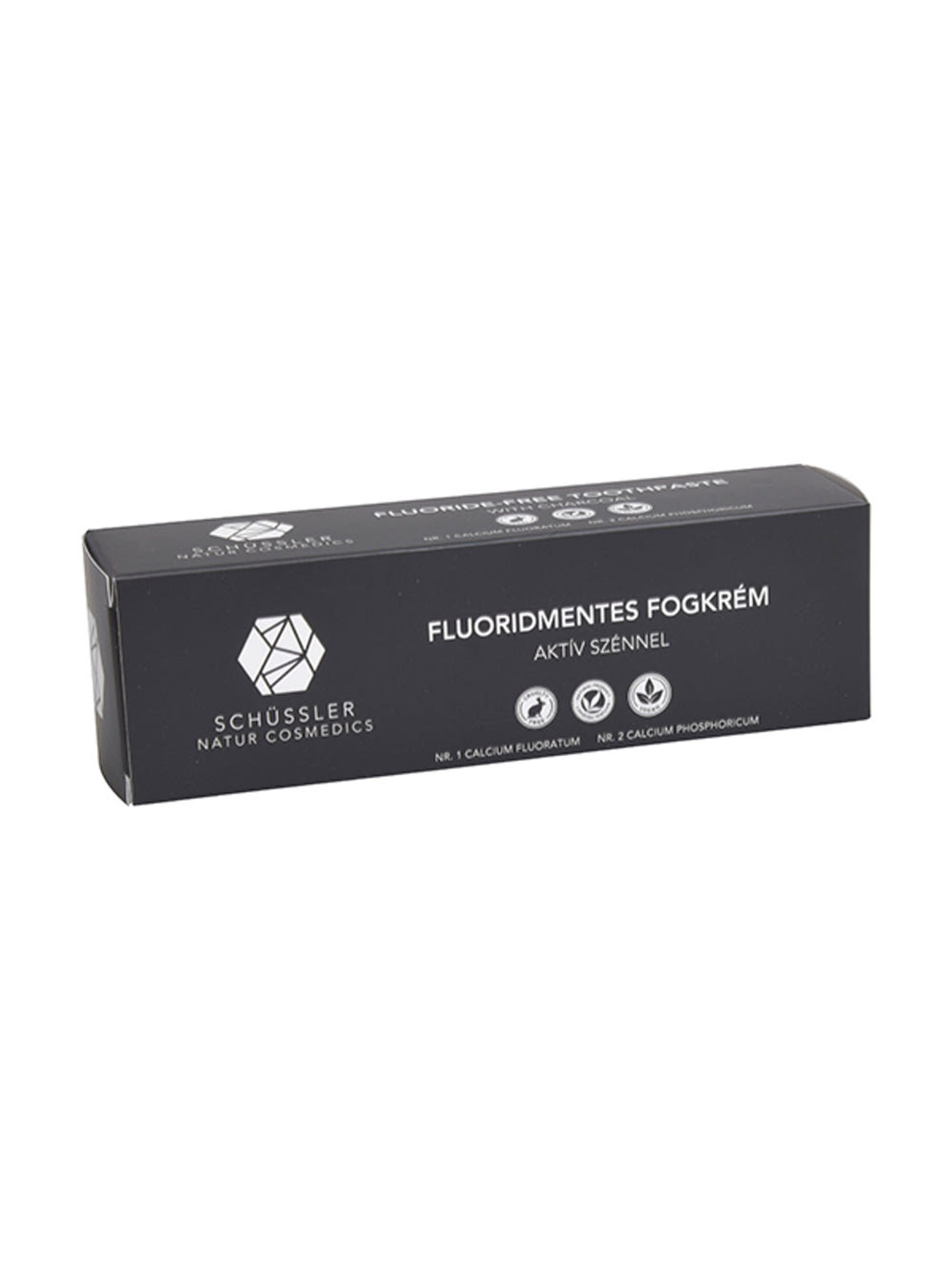 Schussler fogkrém fluoridmentes aktív szén - 75 ml