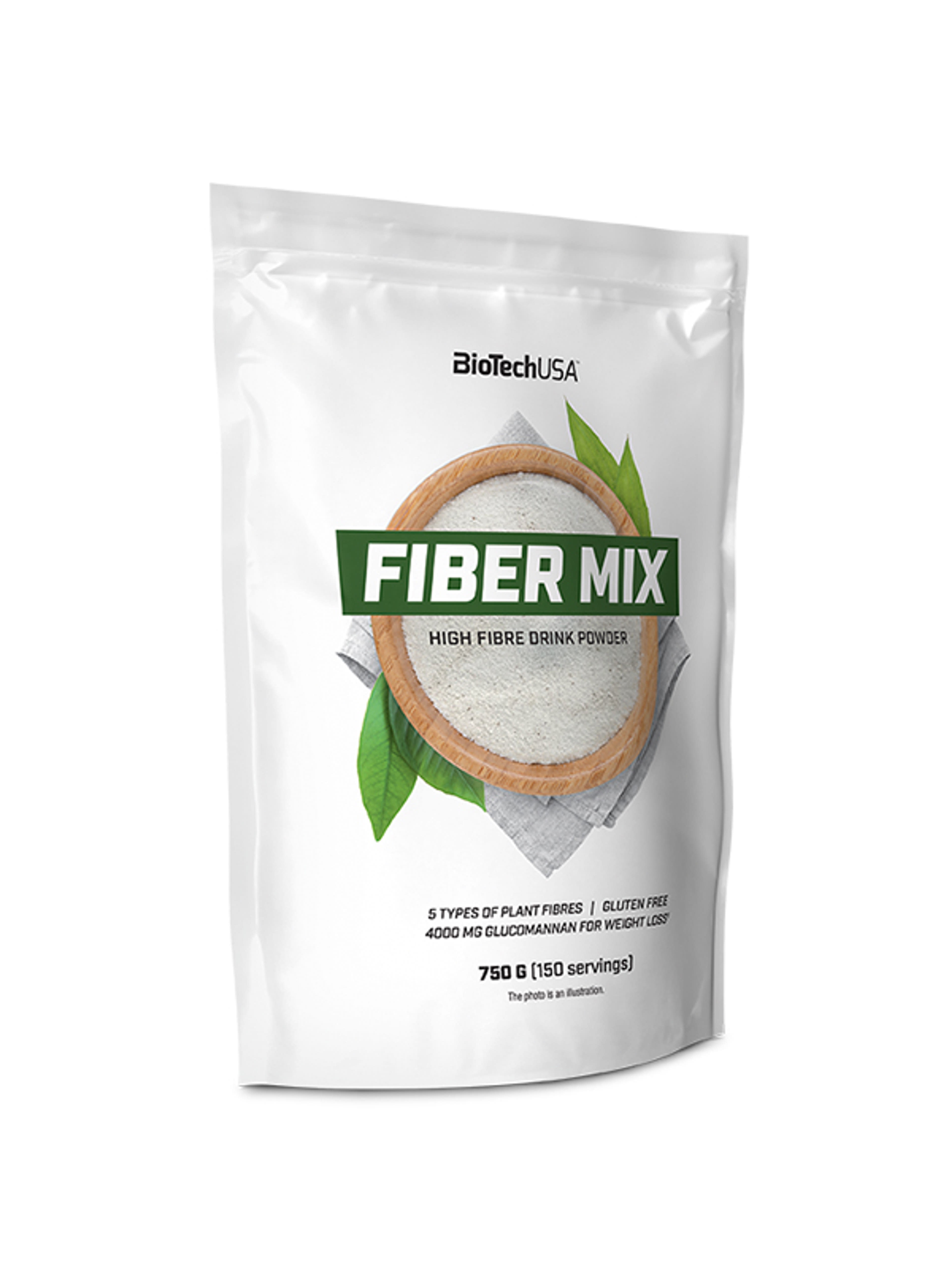 BioTechUSA Fiber Mix zabkása - 750 g-2