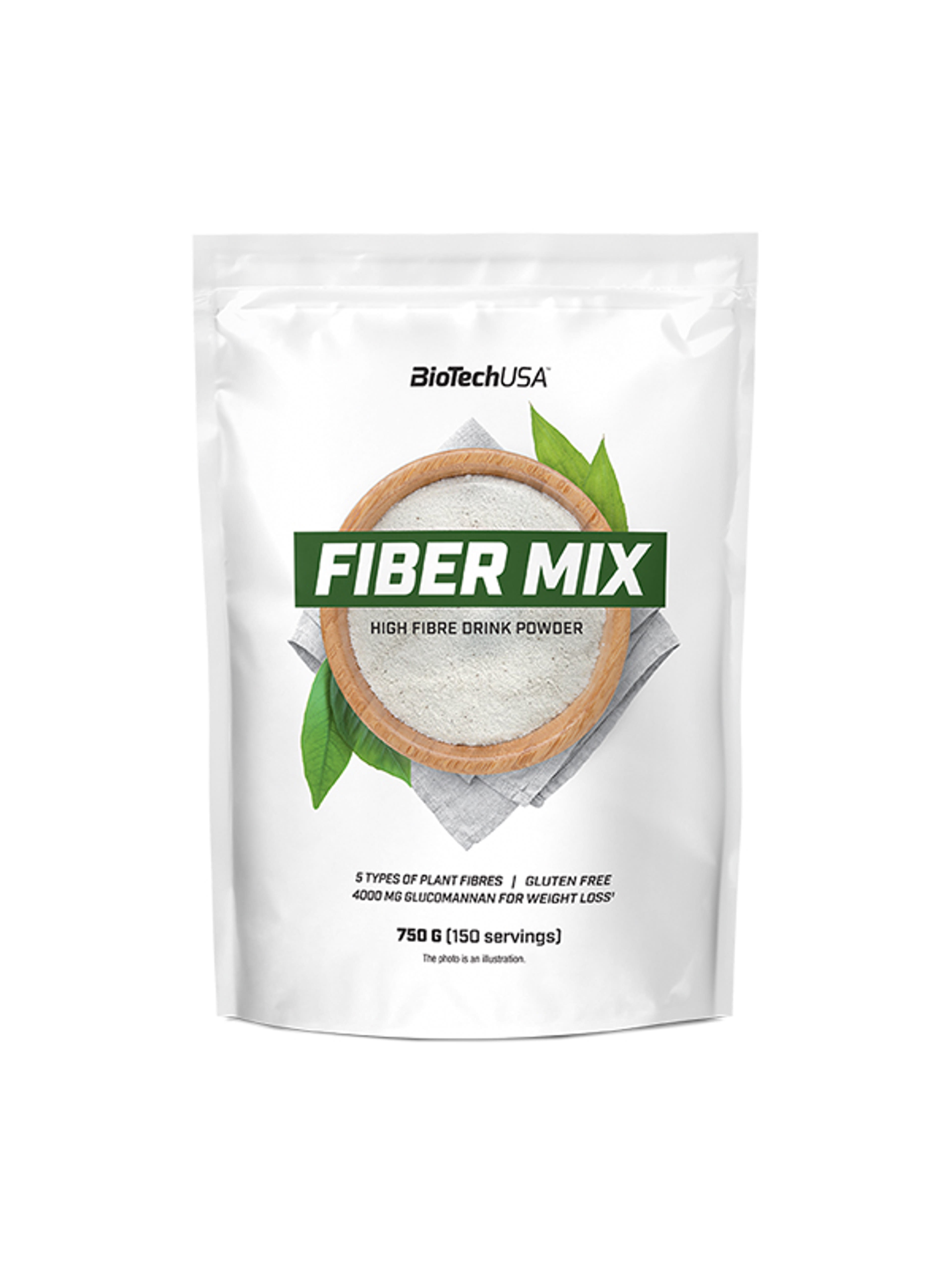 BioTechUSA Fiber Mix zabkása - 750 g-1