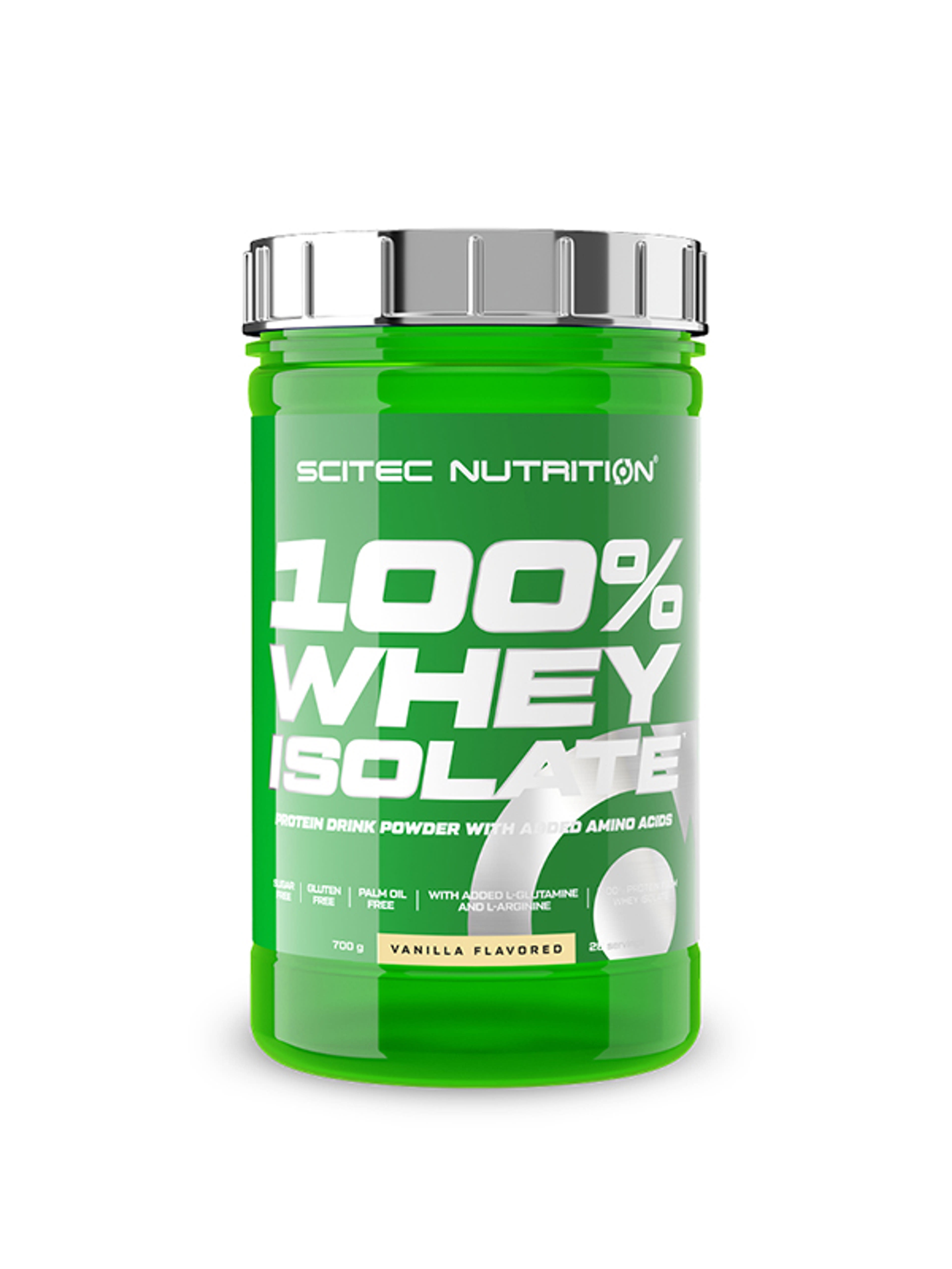 Scitec Pro 100% Whey Isolate vanília ízű fehérjepor - 700 g