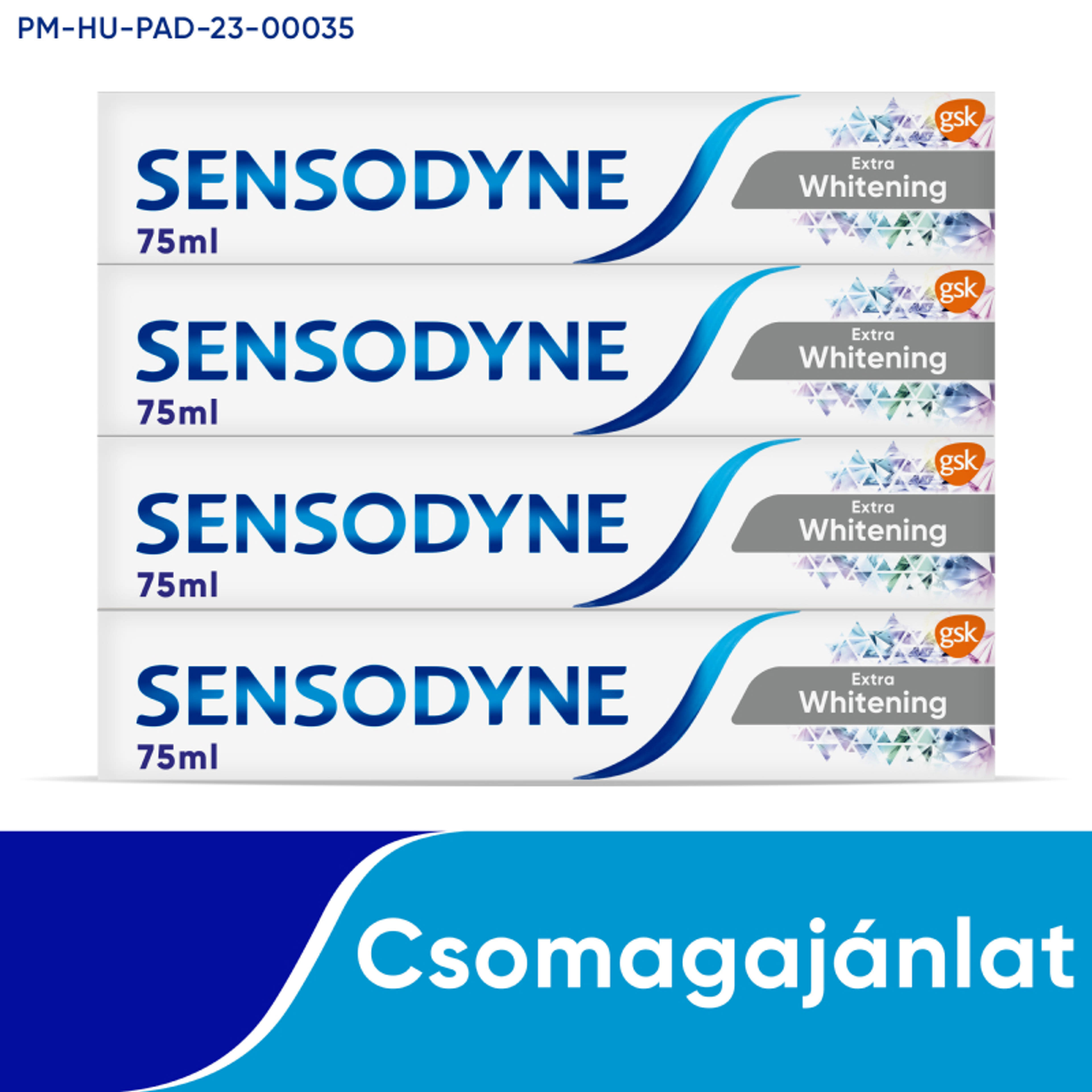 Sensodyne Extra Whitening fogkrém csomag-1