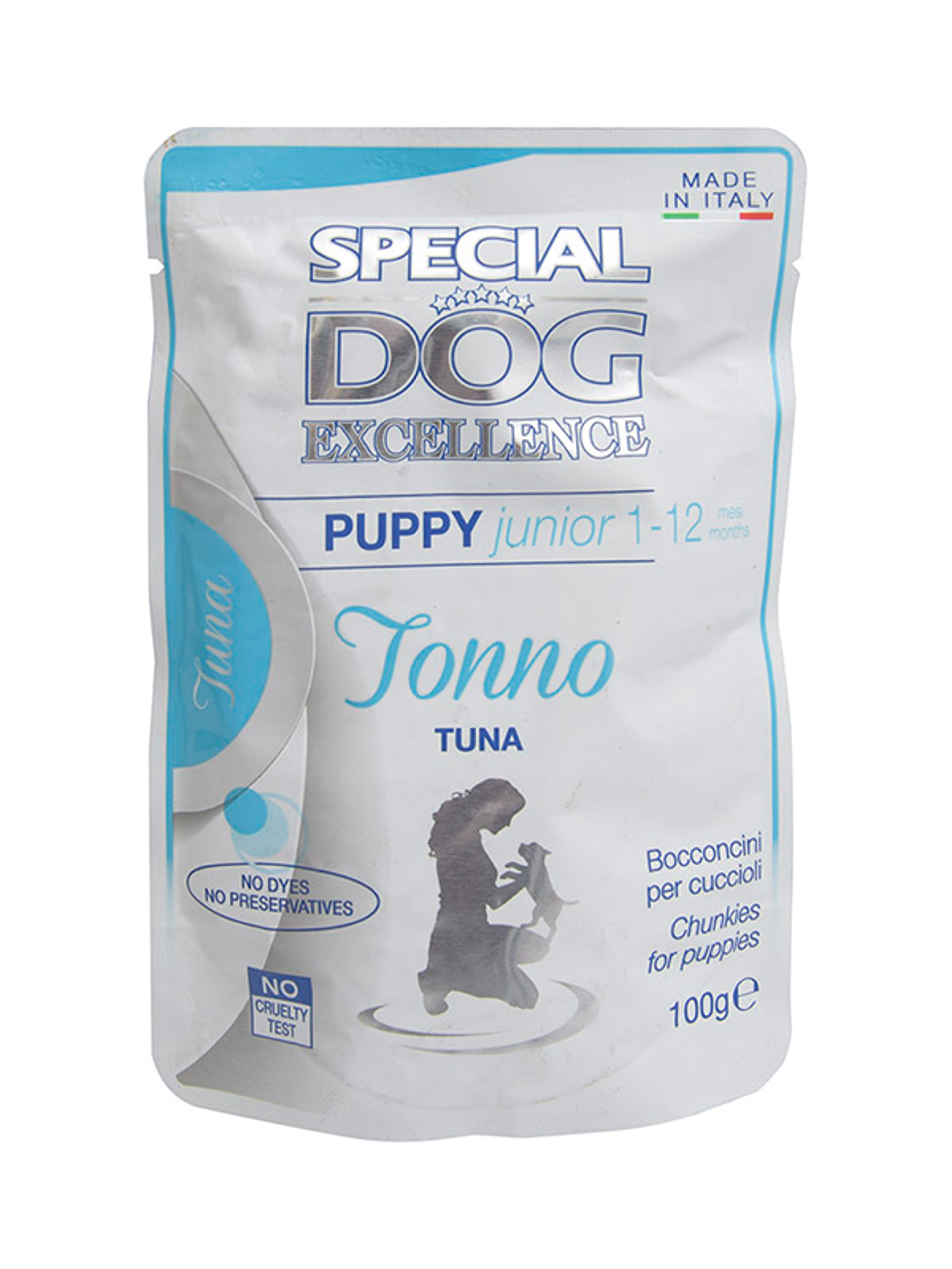 Special Dog Excellence Junior alutasak kutyáknak, tonhallal - 100 g