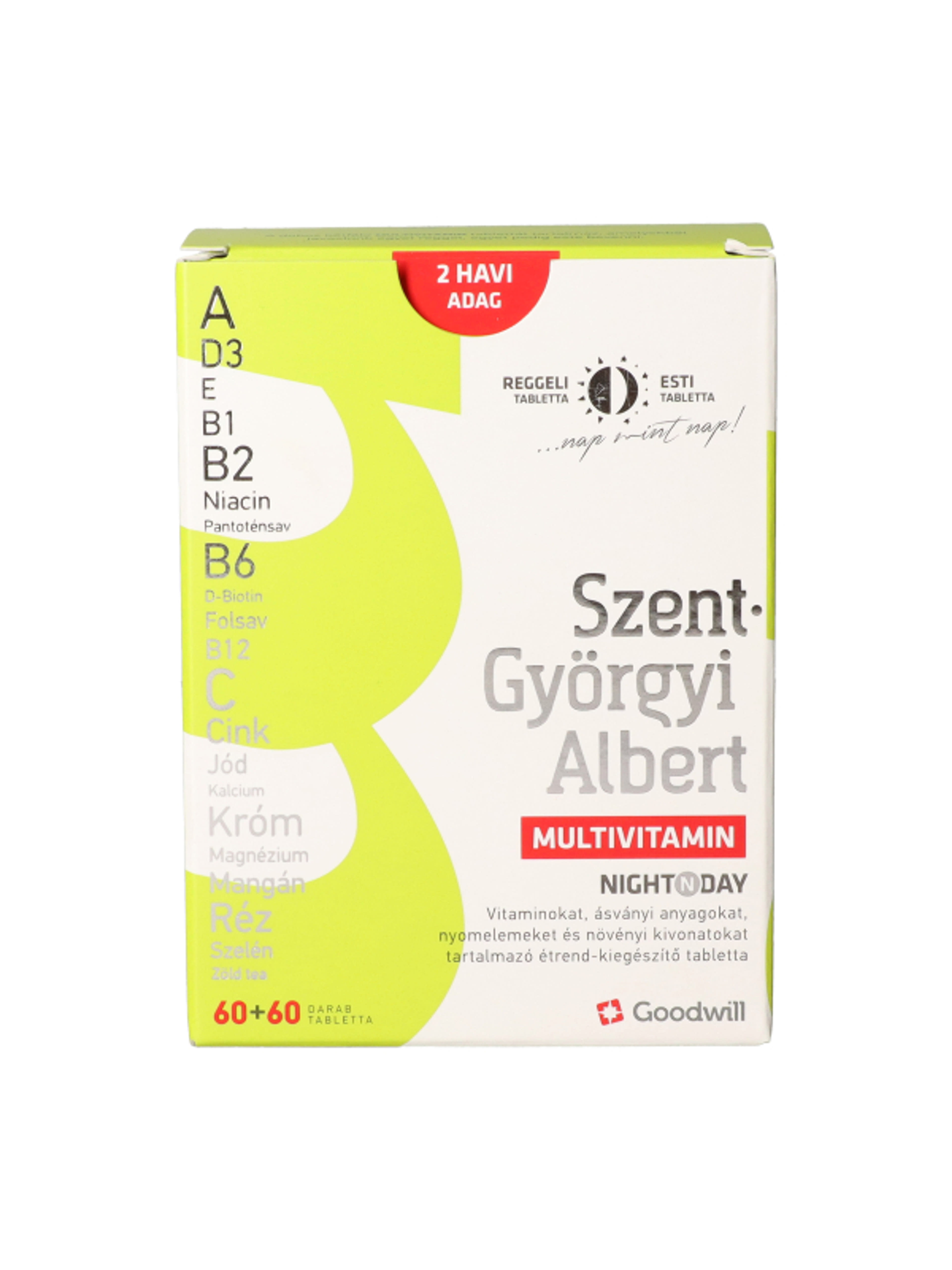 Szent-Györgyi Albert Night N Day Multivitamin Étrend-Kiegészítő Tabletta - 120 db