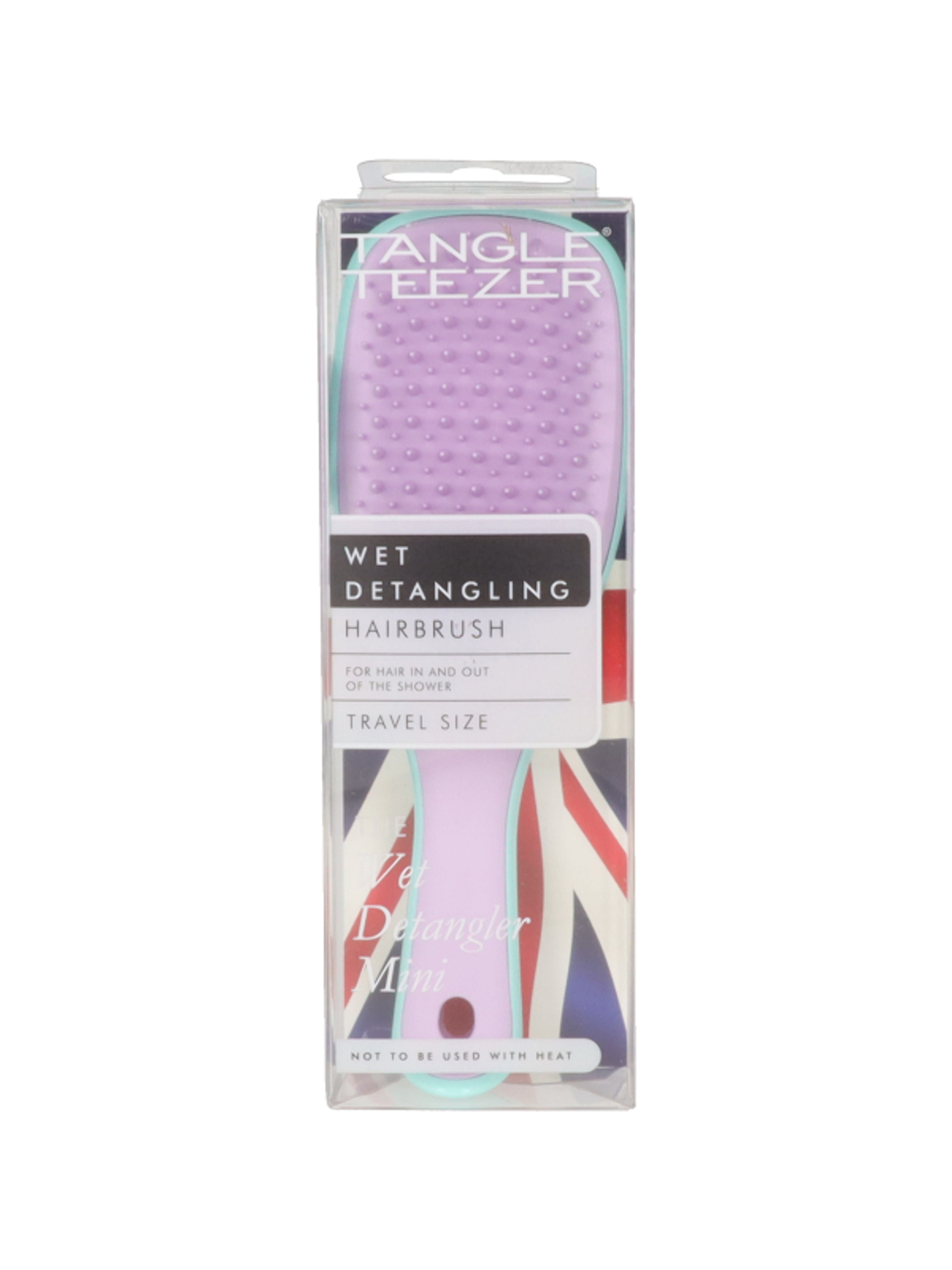Tangle Teezer hajkefe mini weet wysteria leaf - 1 db
