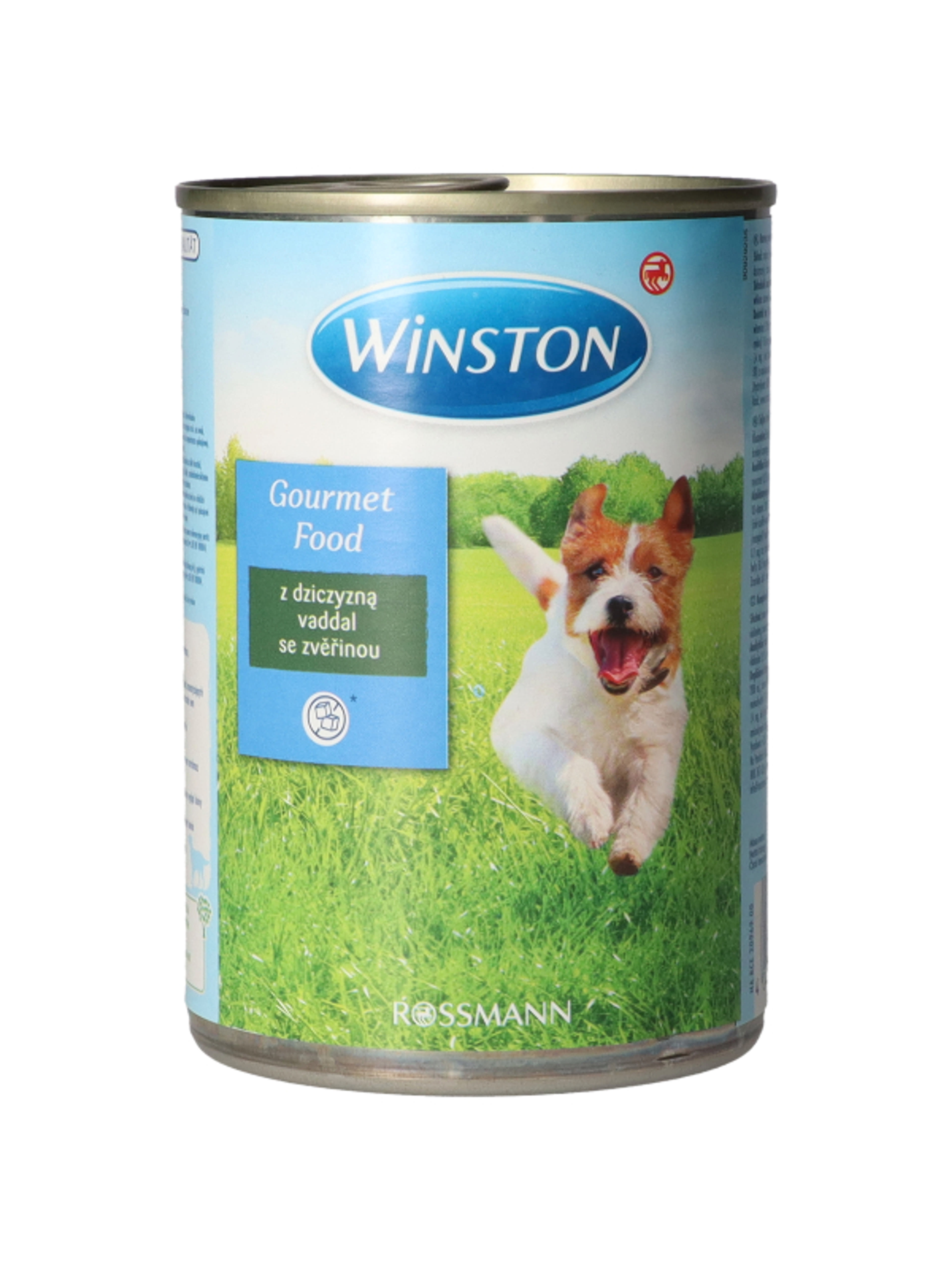 Winston Fenséges Menü konzerv kutyáknak, vadhússal - 400 g