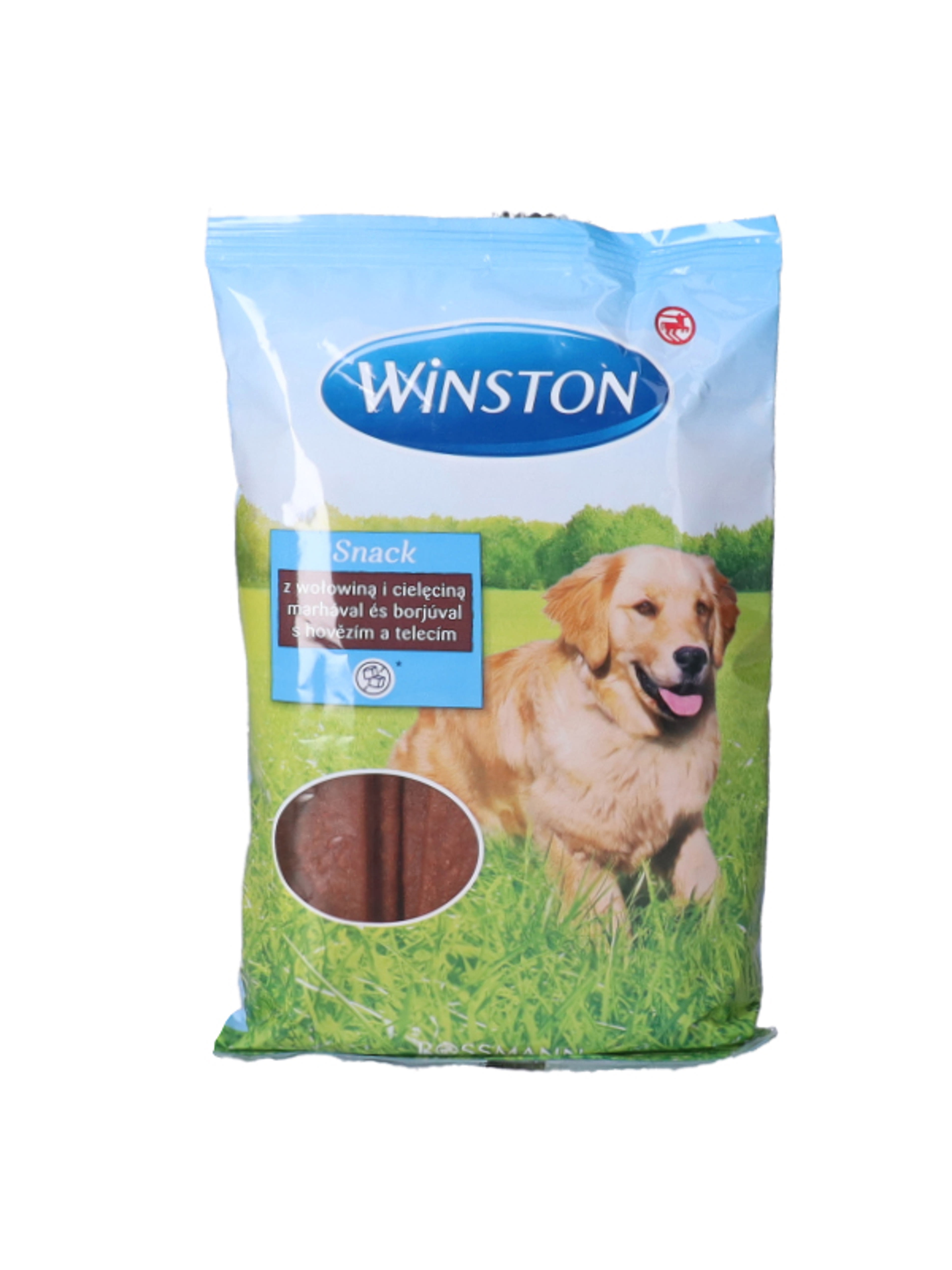 Winston jutalomfalat kutyáknak, marha és borjú hús rizzsel - 200 g-1