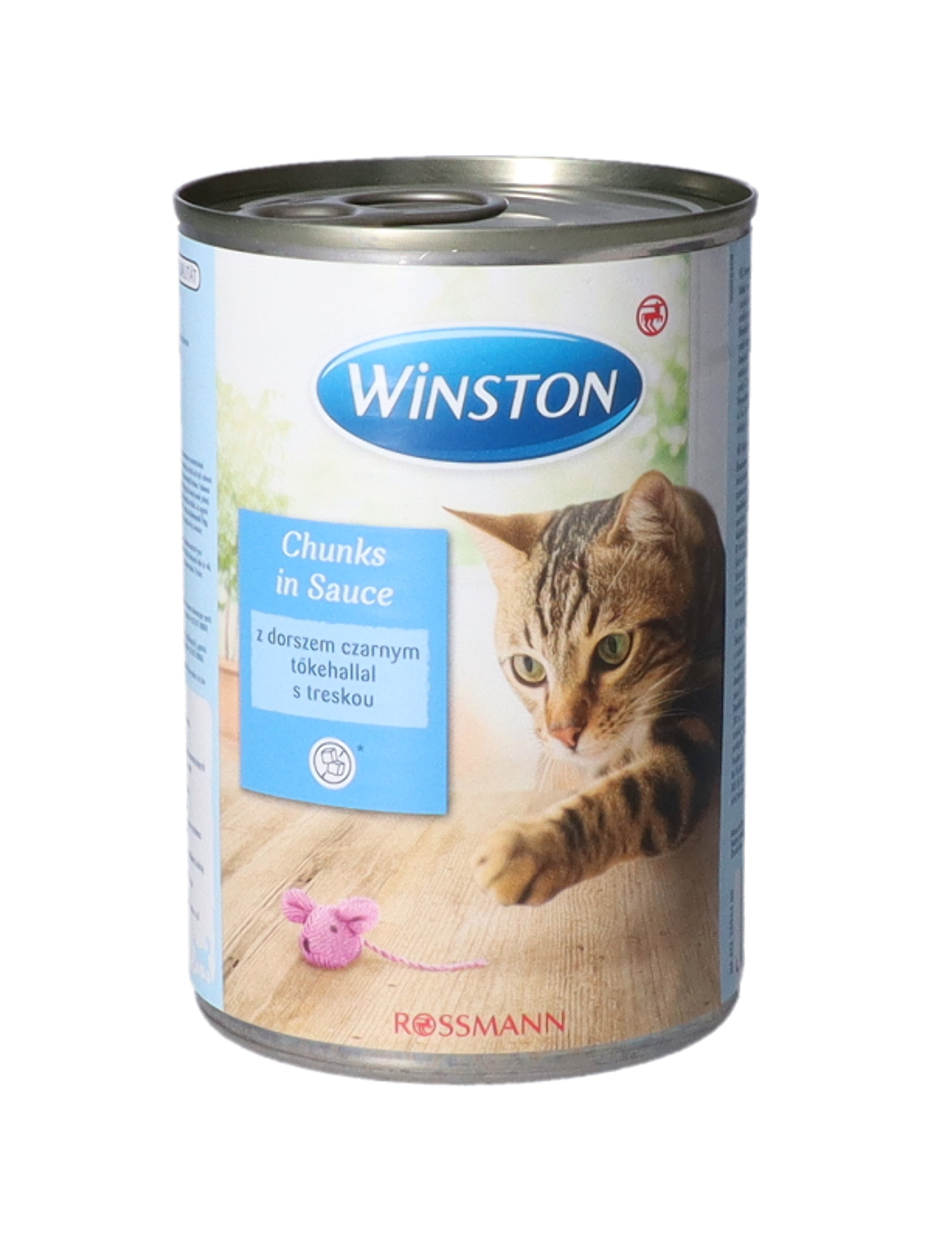 Winston konzerv macskáknak, lazaccal - 400 g