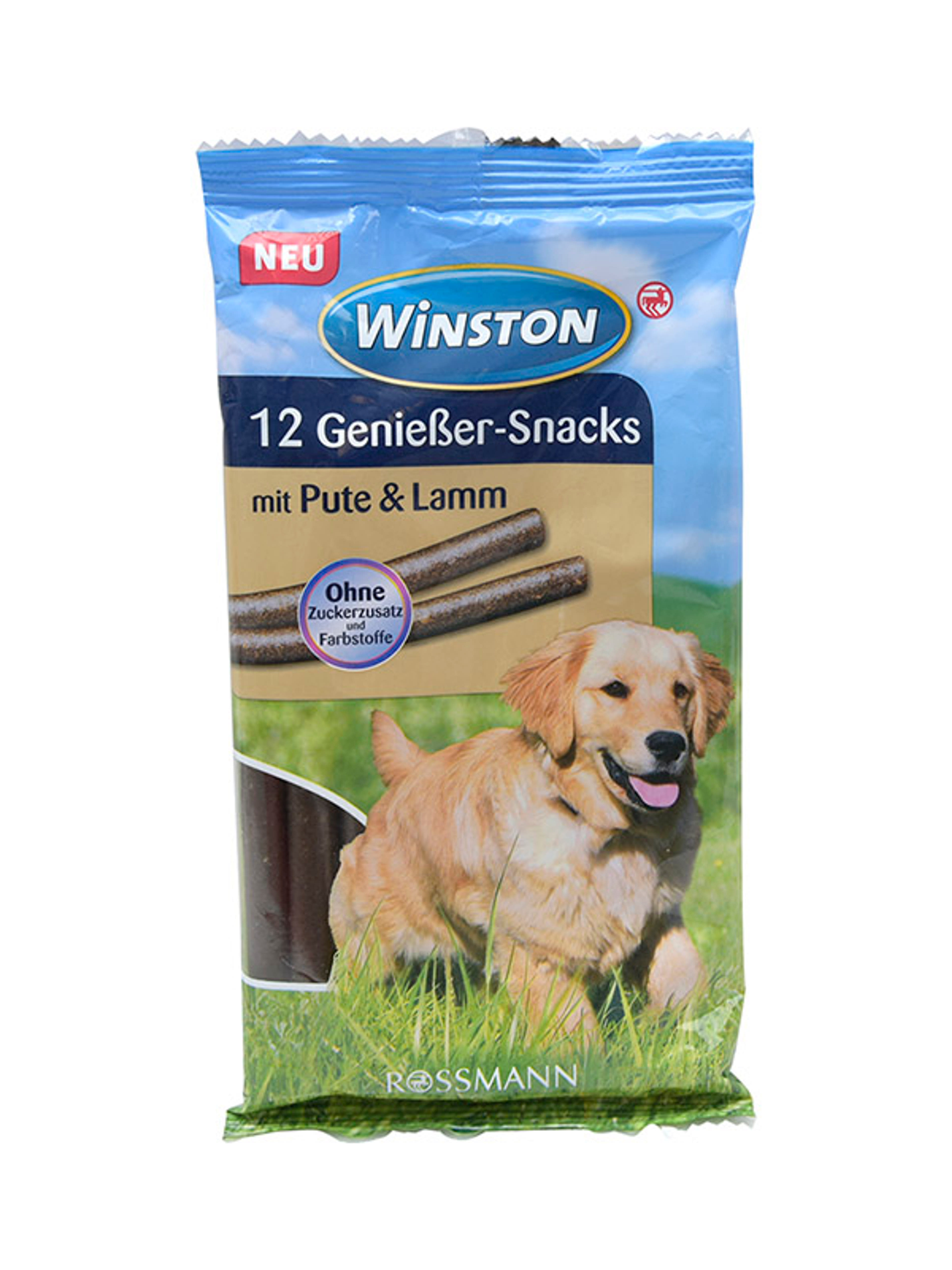 Winston jutalomfalat kutyáknak, pulyka és bárány - 12db-70 g-1