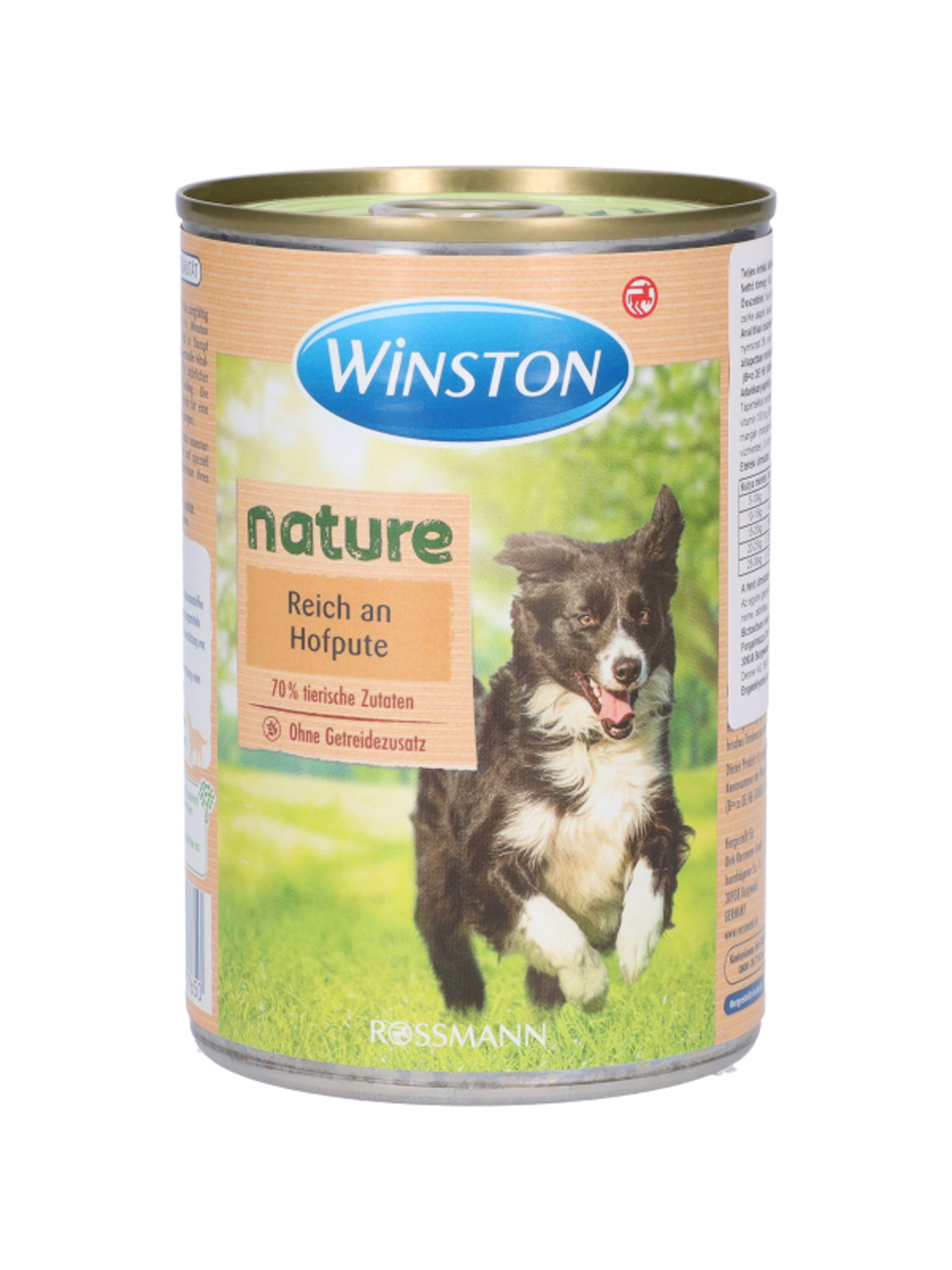 Winston nature tanyasi pulyka konzerv kutyáknak  - 400 g-3