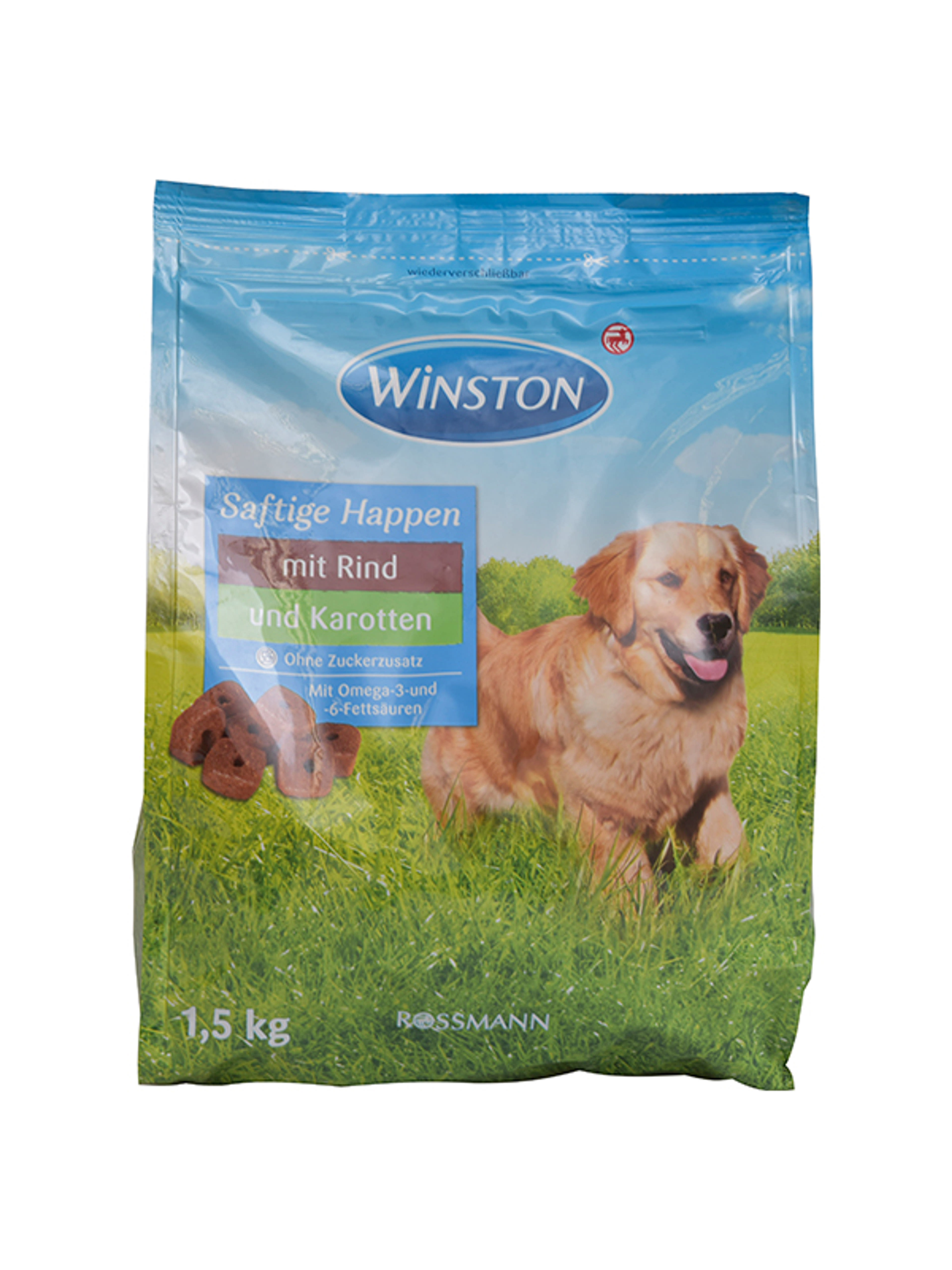 Winston szárazeledel kutyáknak, szaftos falatok - 1,5 kg-1