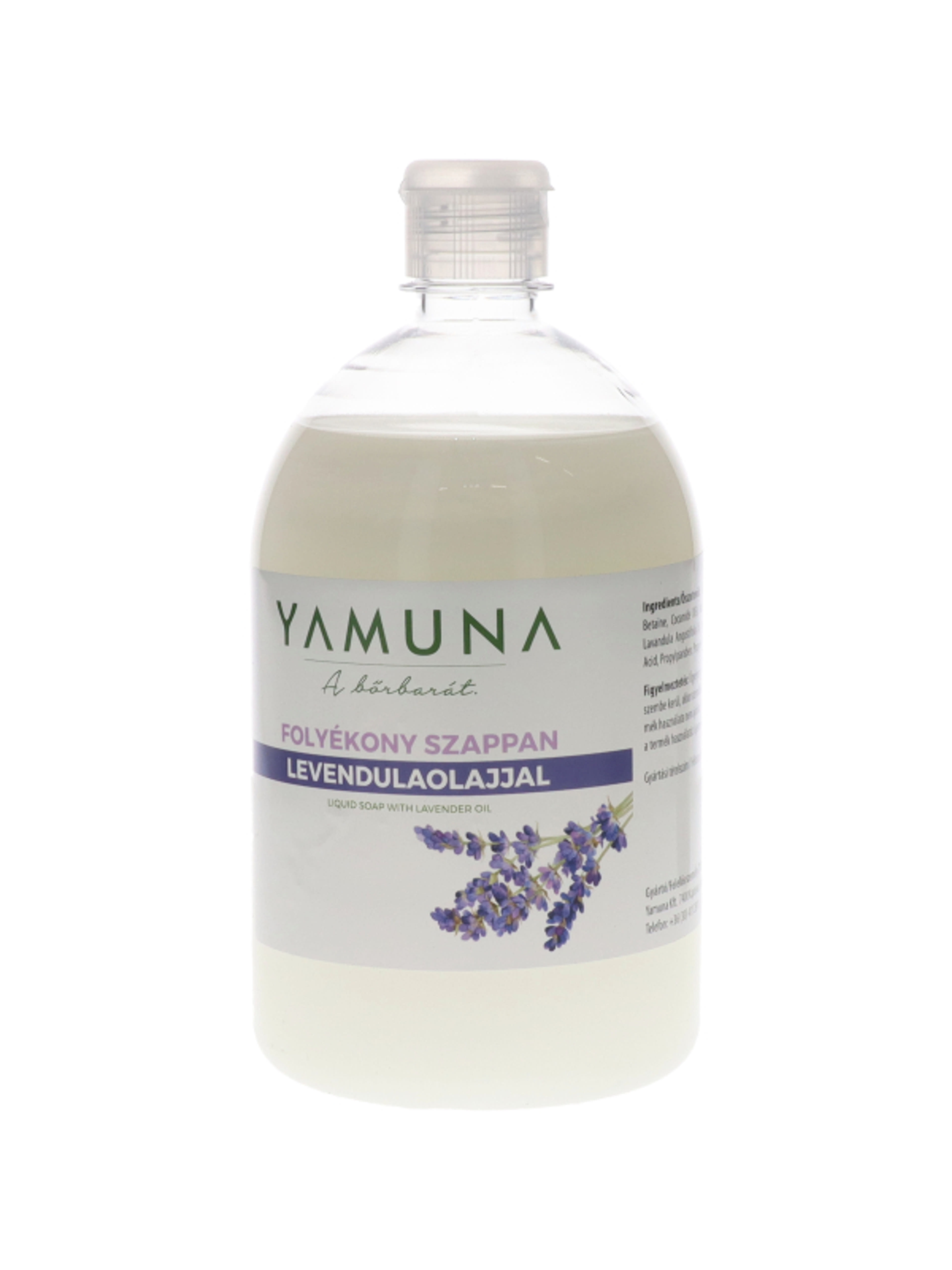 Yamuna folyékony szappan levendulaolajjal - 1000 ml-1