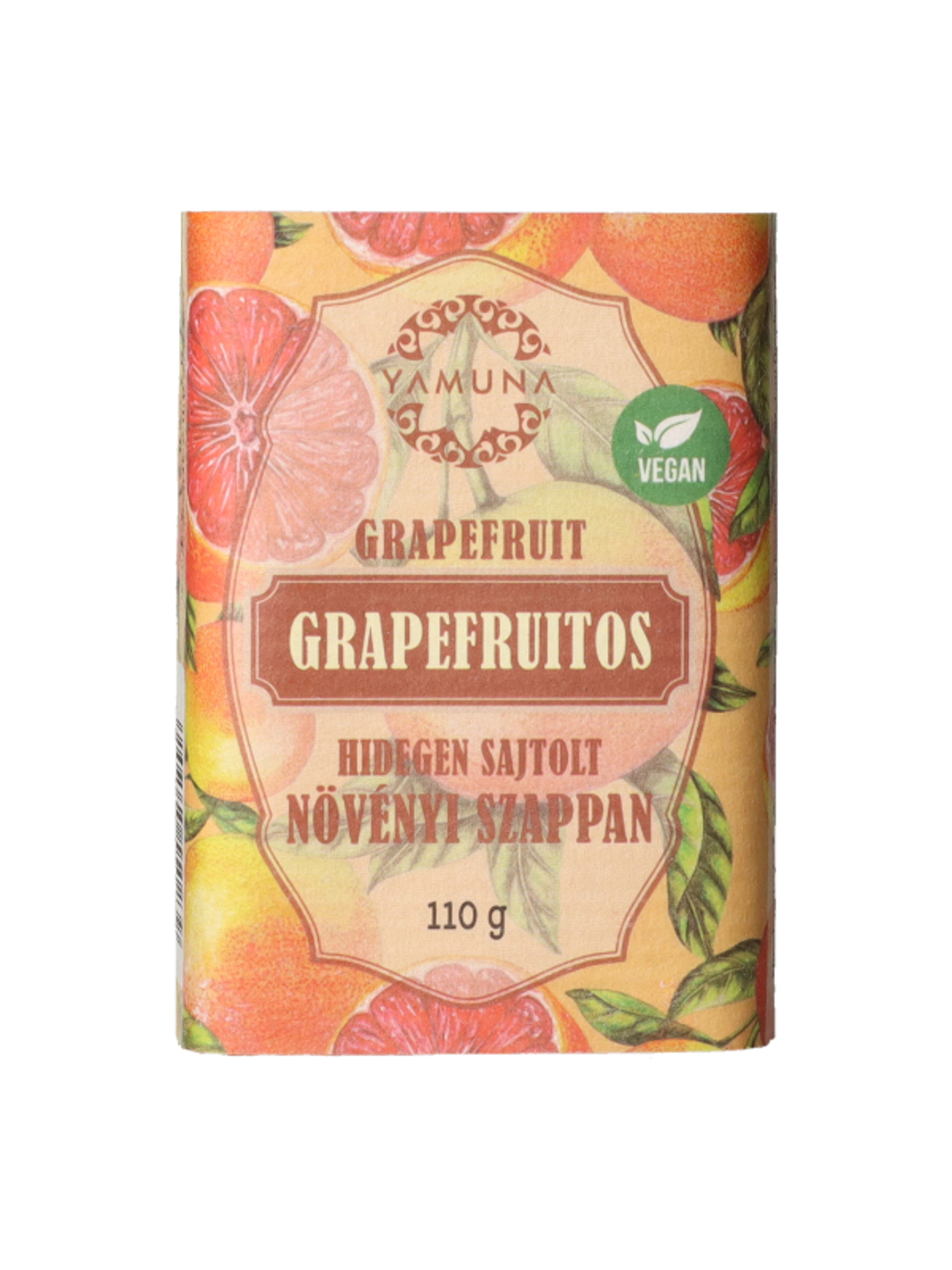 Yamuna Grapefruit hidegen sajtolt szappan - 110 g