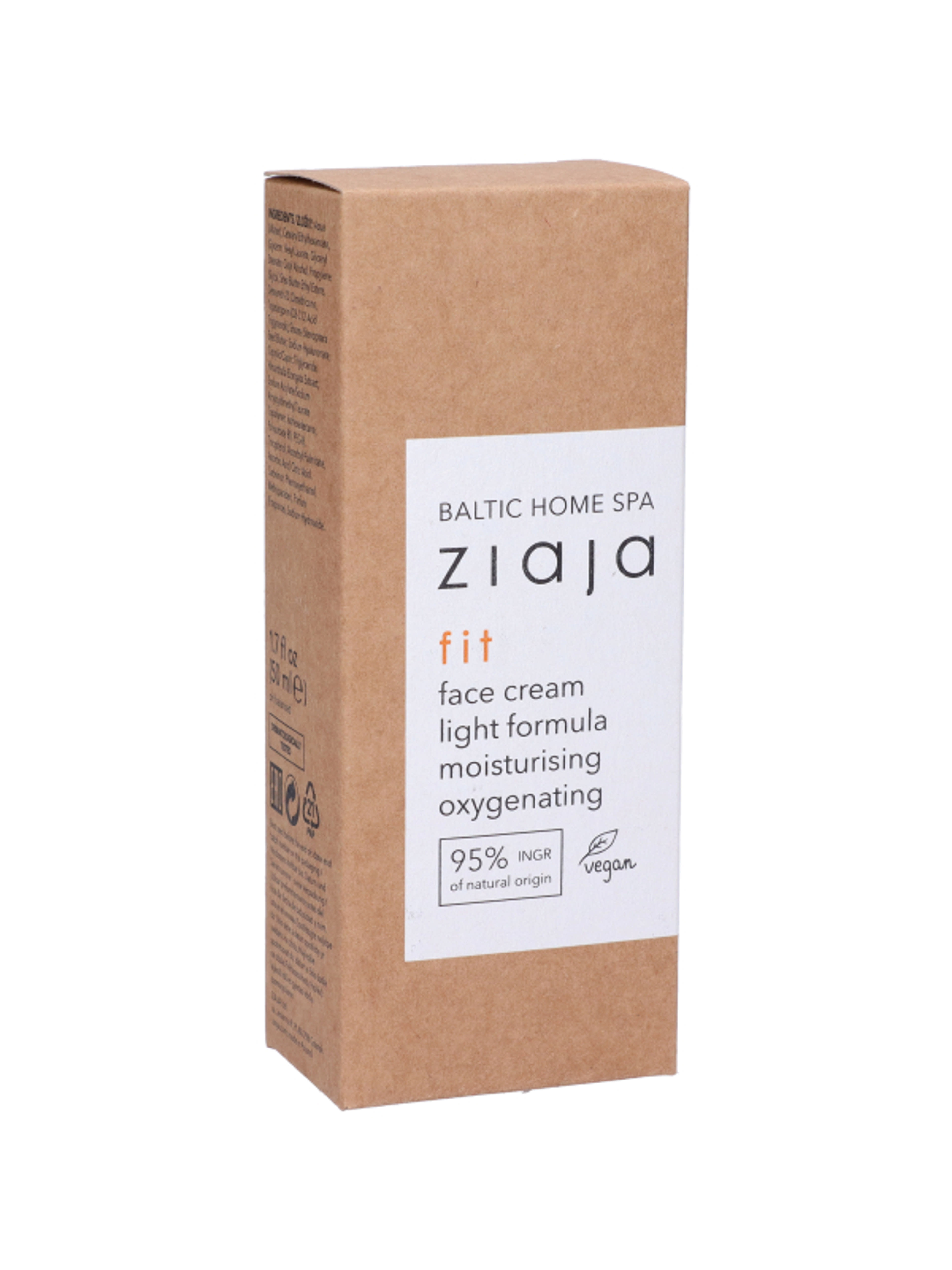 Ziaja Baltic Home Spa fit light formula arckrém – 50 ml